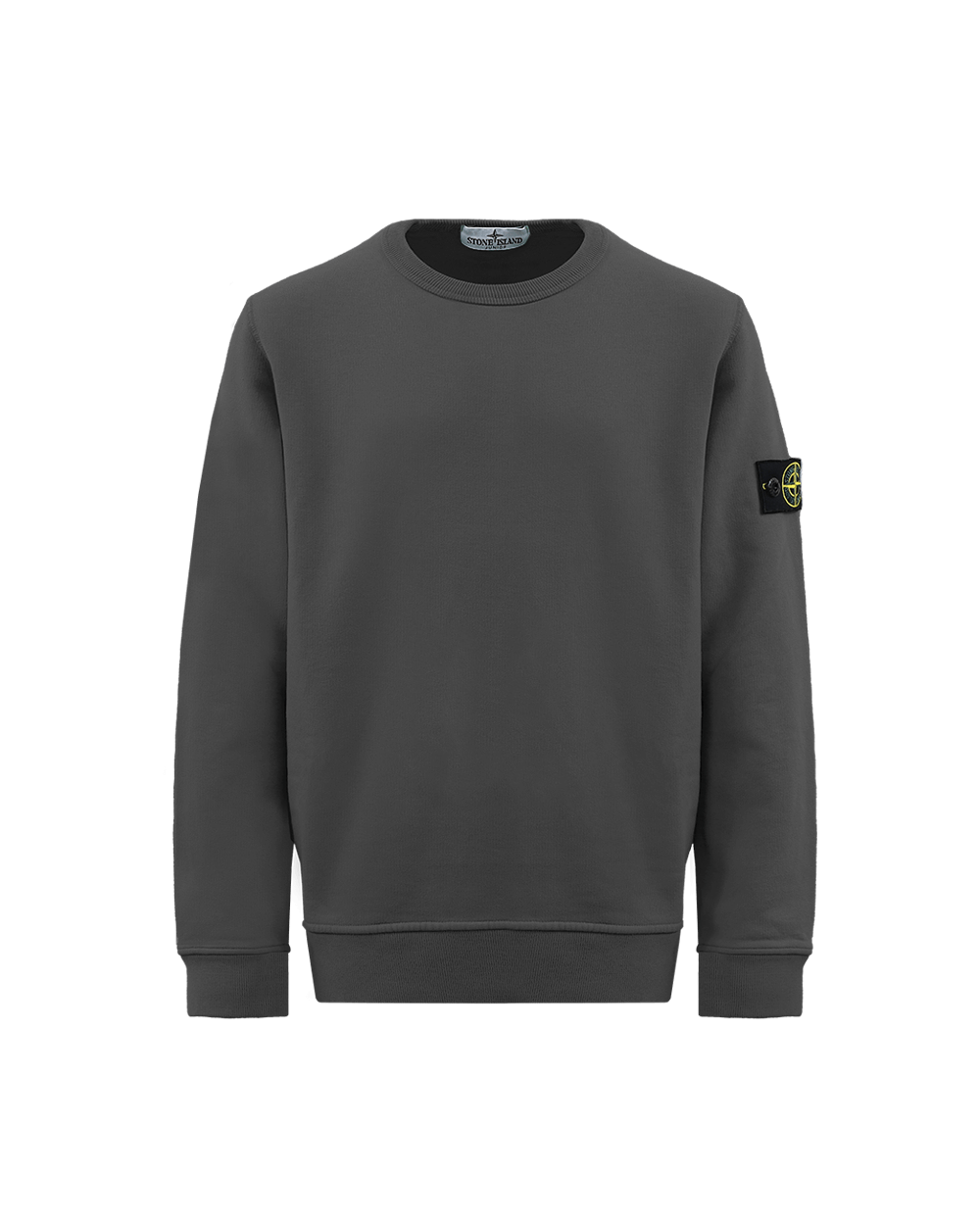 Kids Logo-Patch Sweater Gray