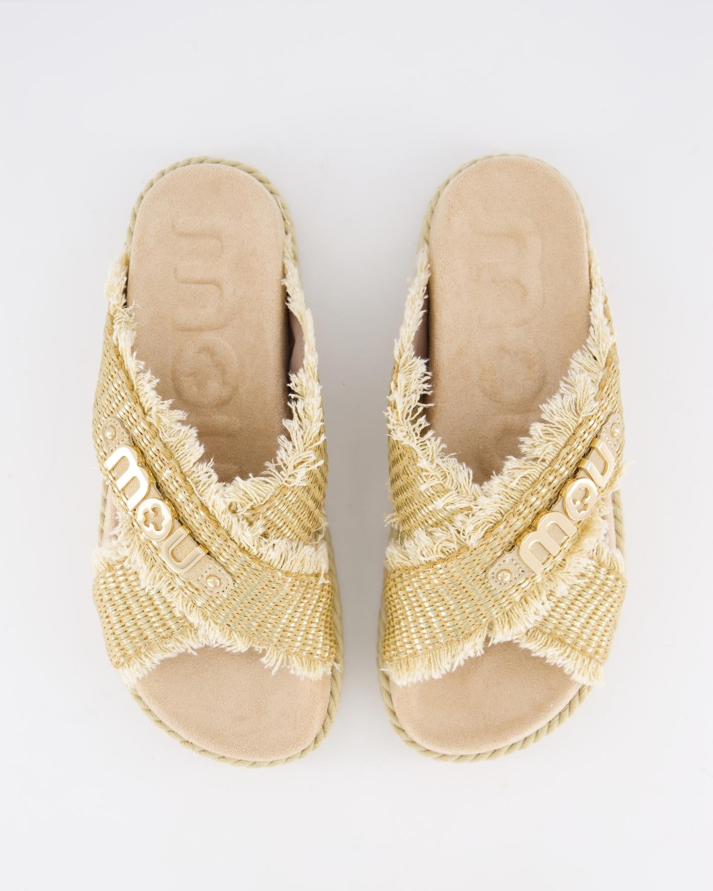 Dames Criss-Cross Rope Sandal