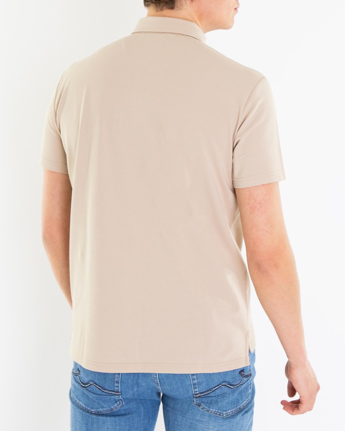 Heren Mezzola 2 Polo Beige