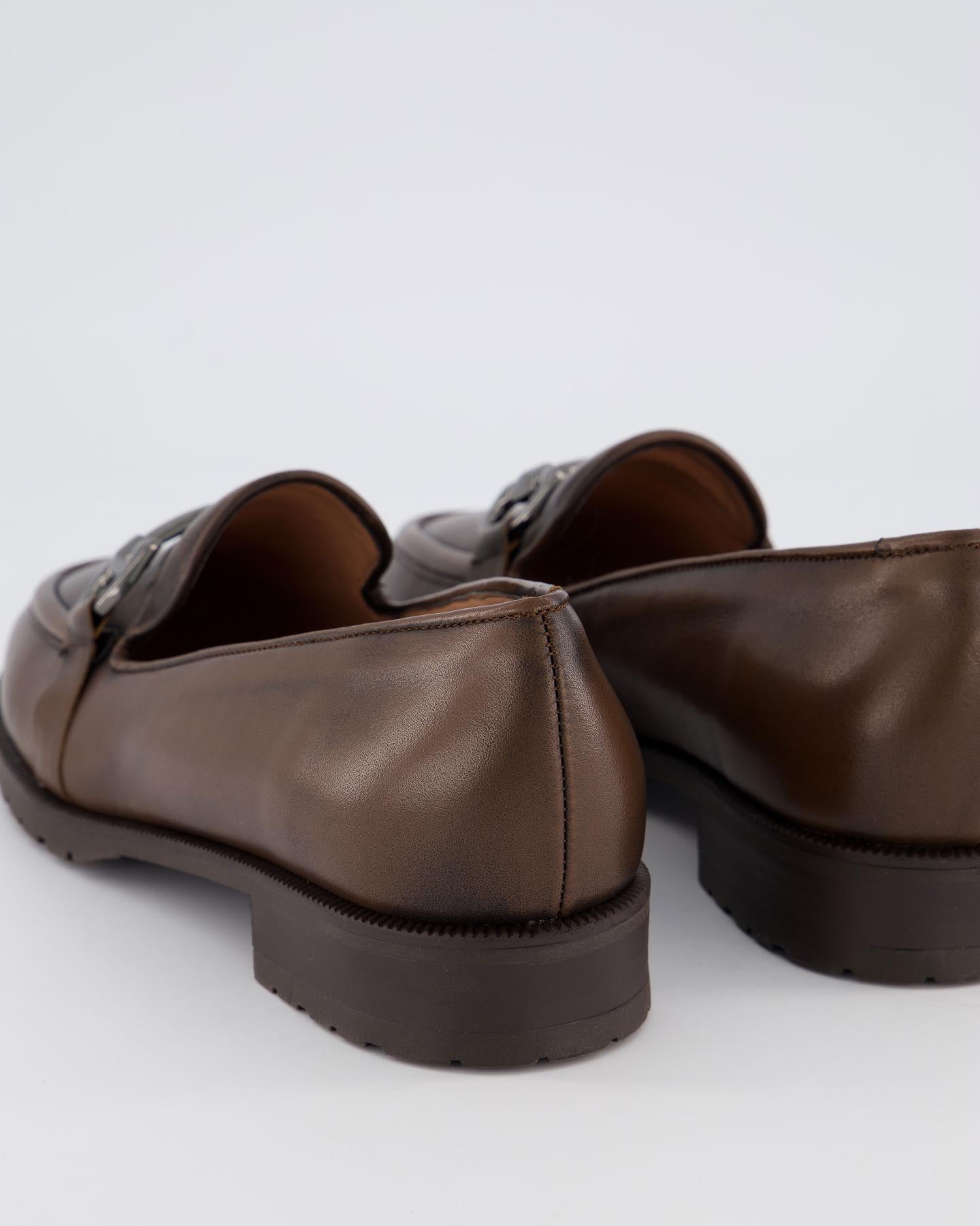 Dames Bianca Di Loafer Bruin
