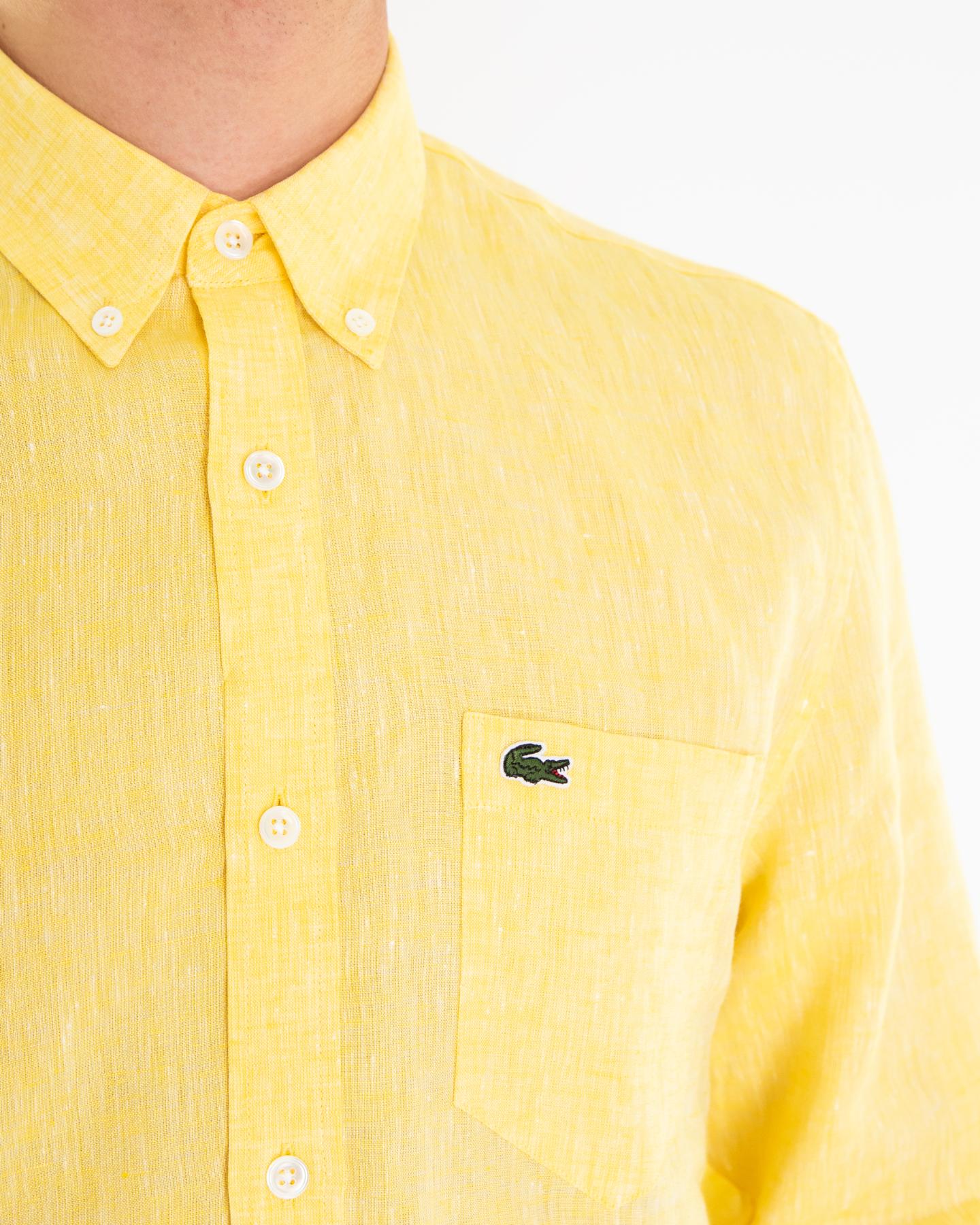 Heren 1Hc2 Men'S Woven Shirt Geel