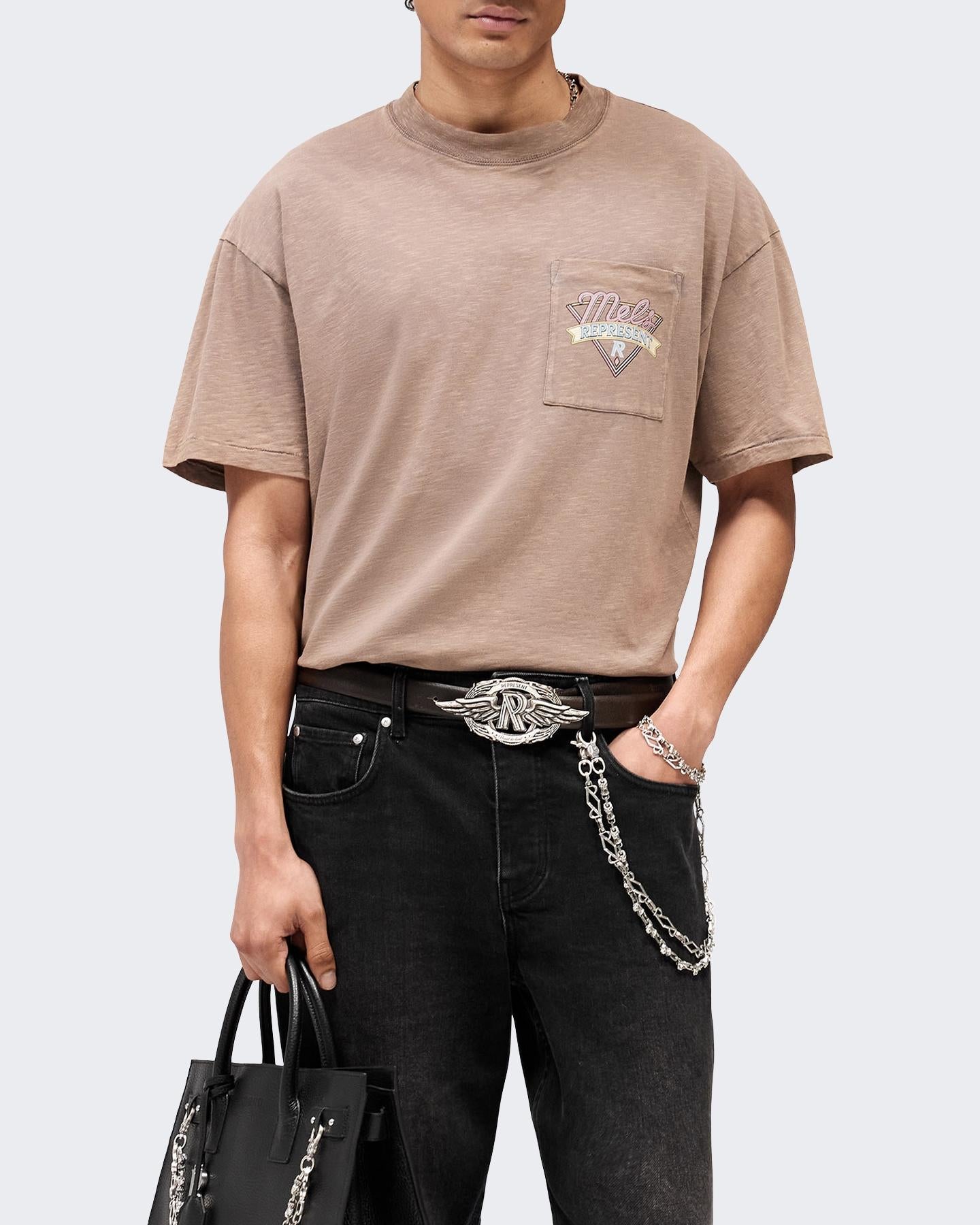 Heren Mel'S Dinner T-Shirt