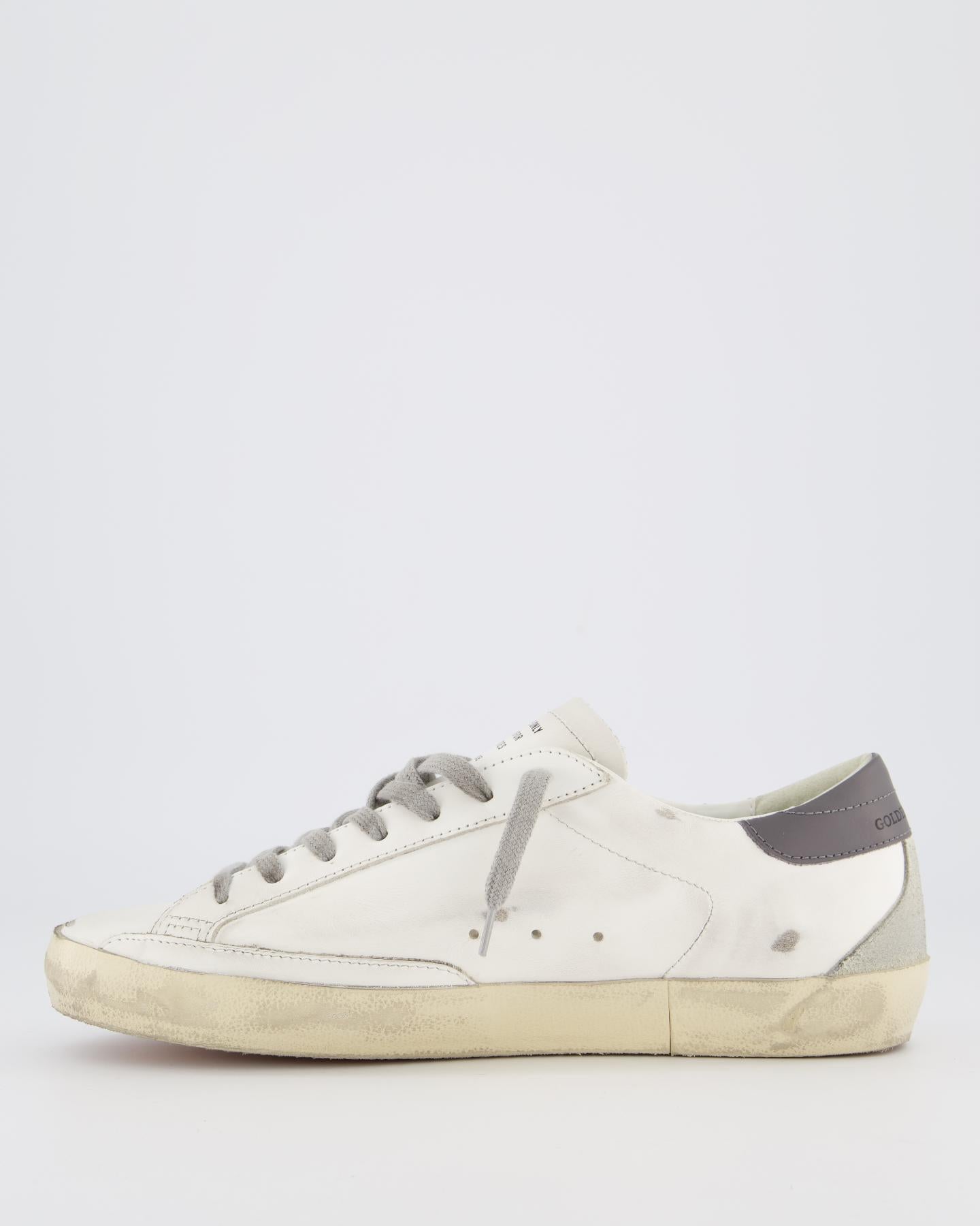 Heren Super Star Sneaker Wit/Grijs