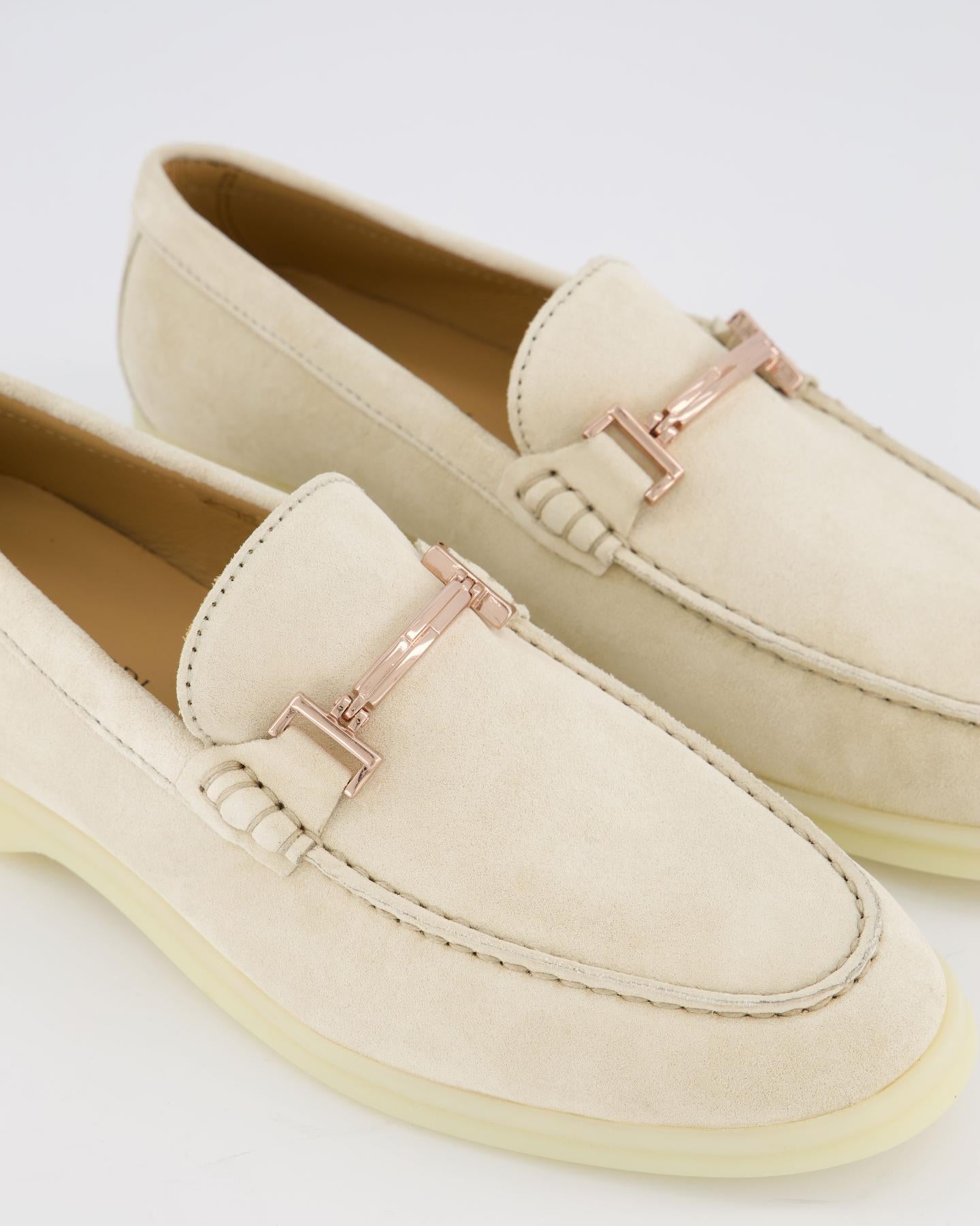 Ladies Peach Aurora Loafer Beige