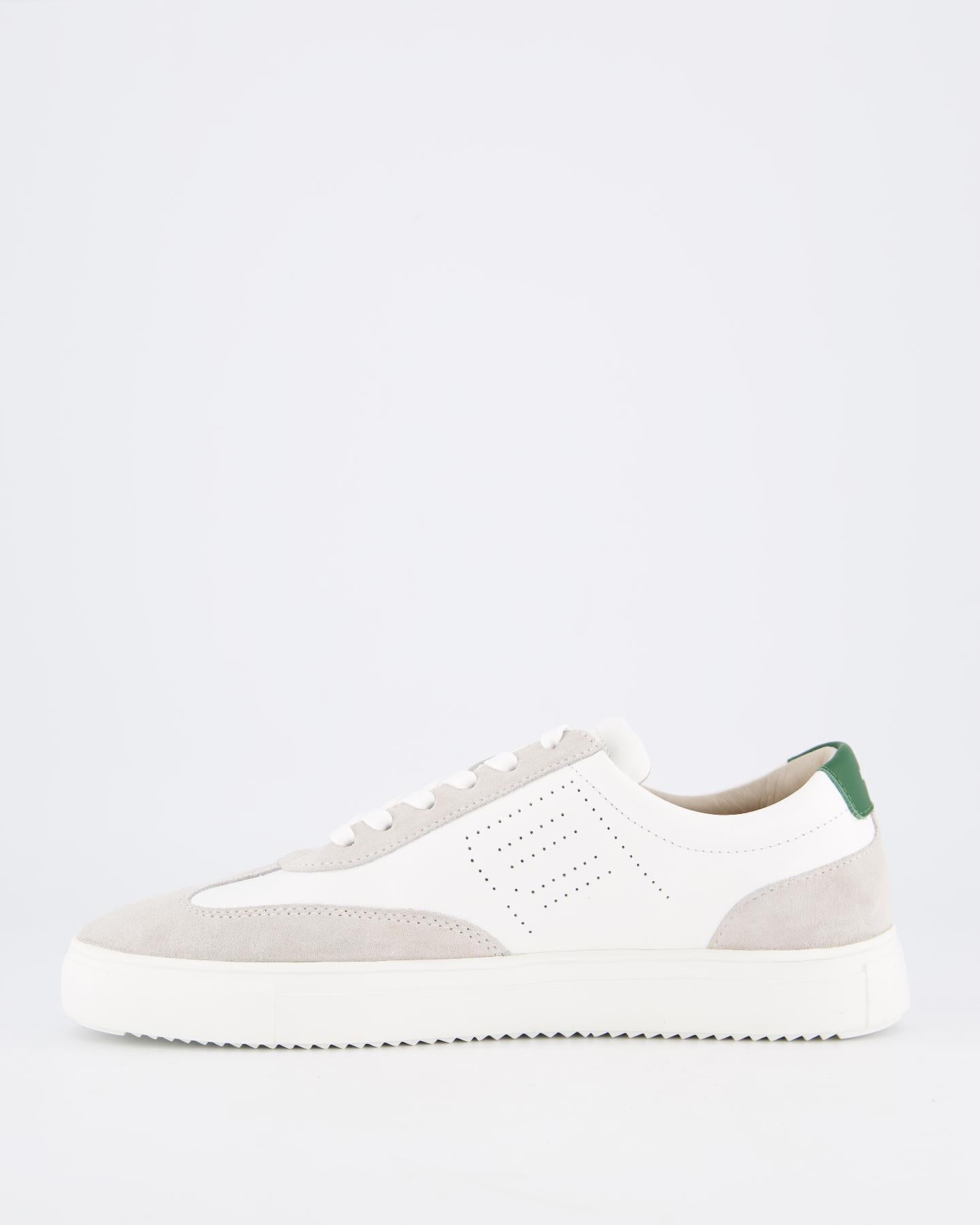 Heren Slate Harper Sneaker Wit/Groen