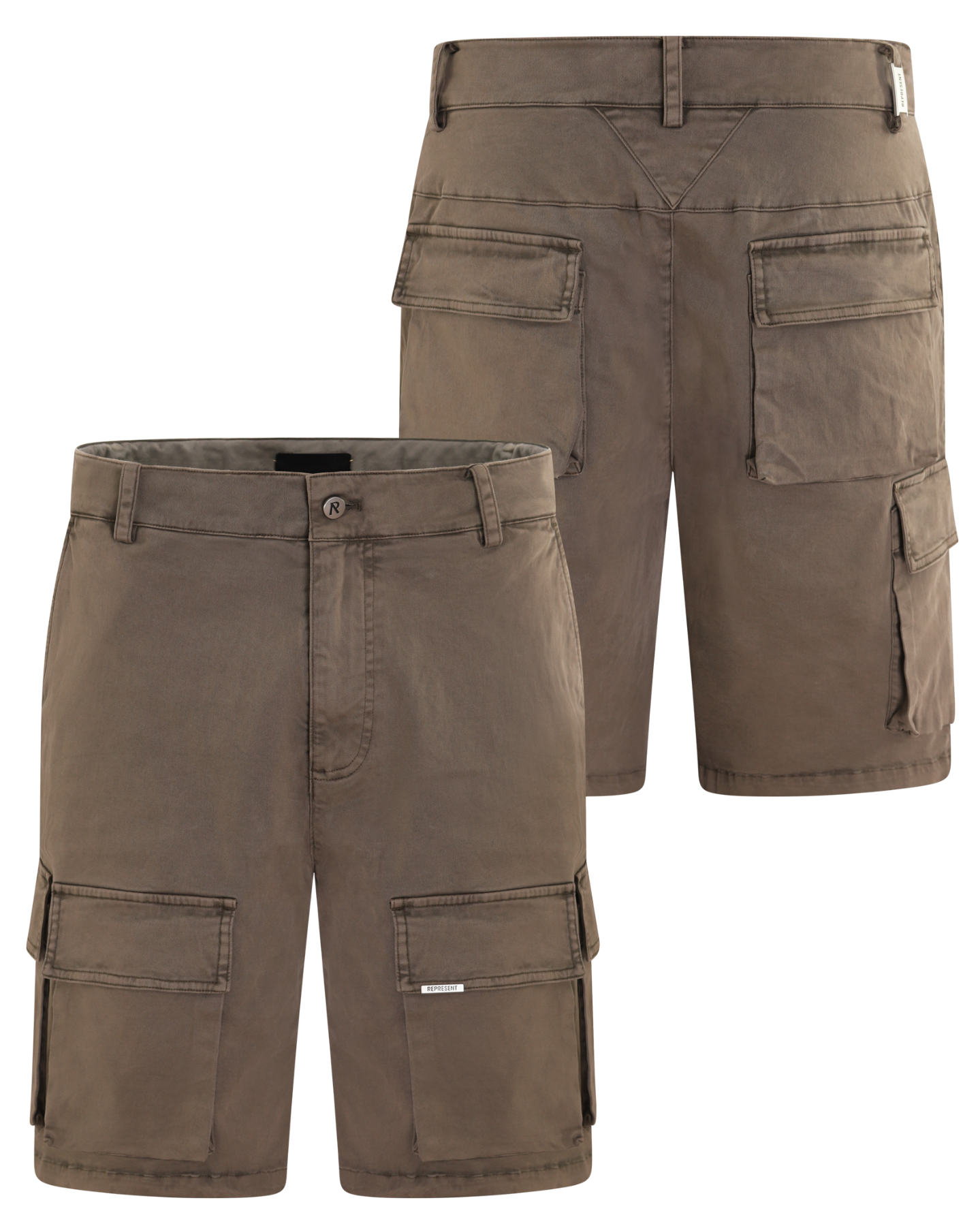 Men Washed Cargo Short