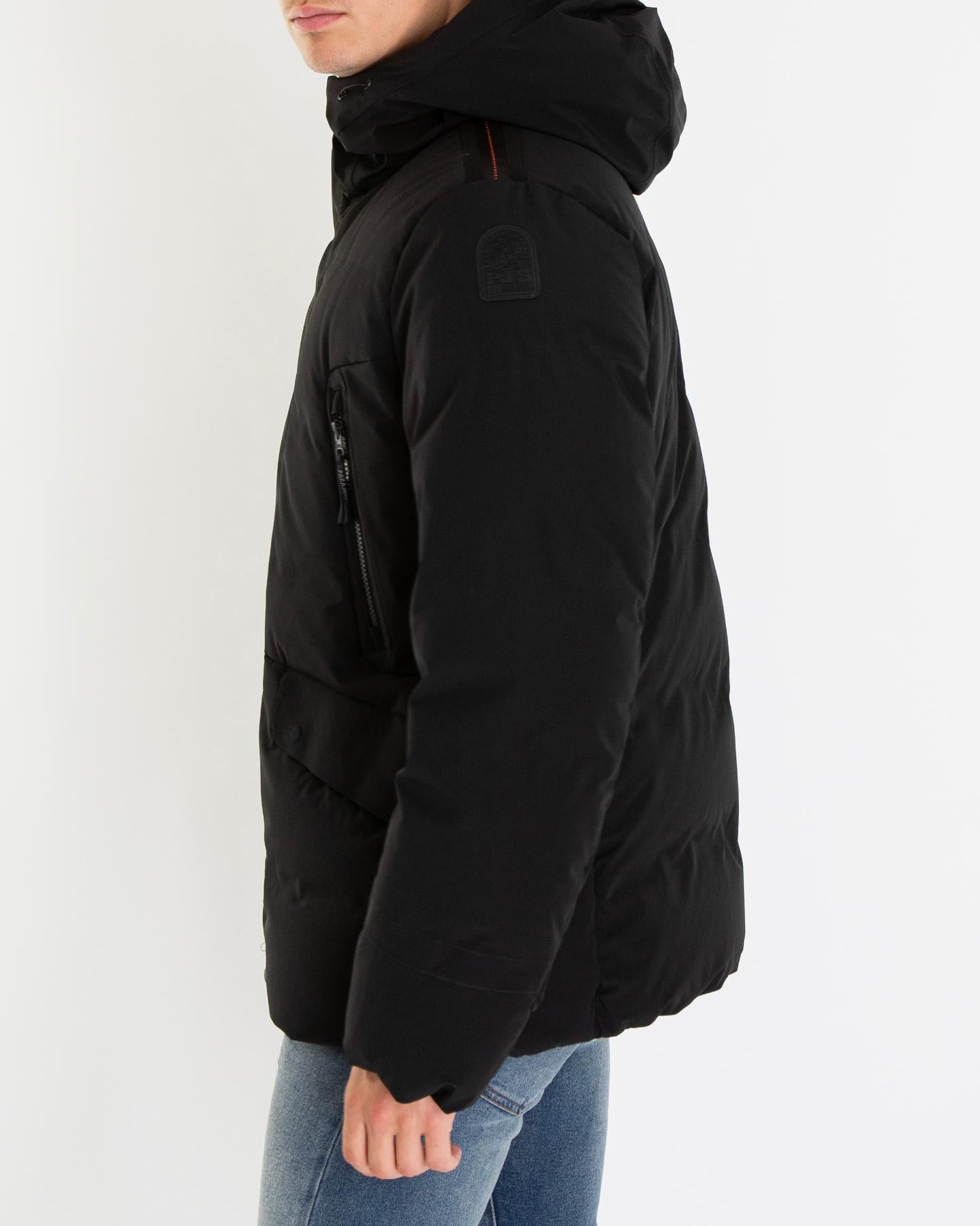 Heren Kazu Parka Zwart