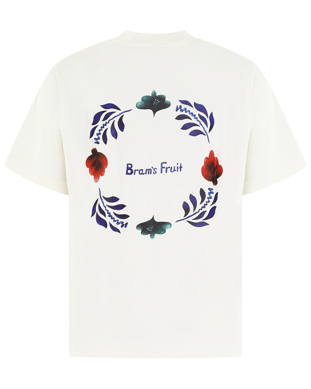 Heren Flora T-Shirt Wit