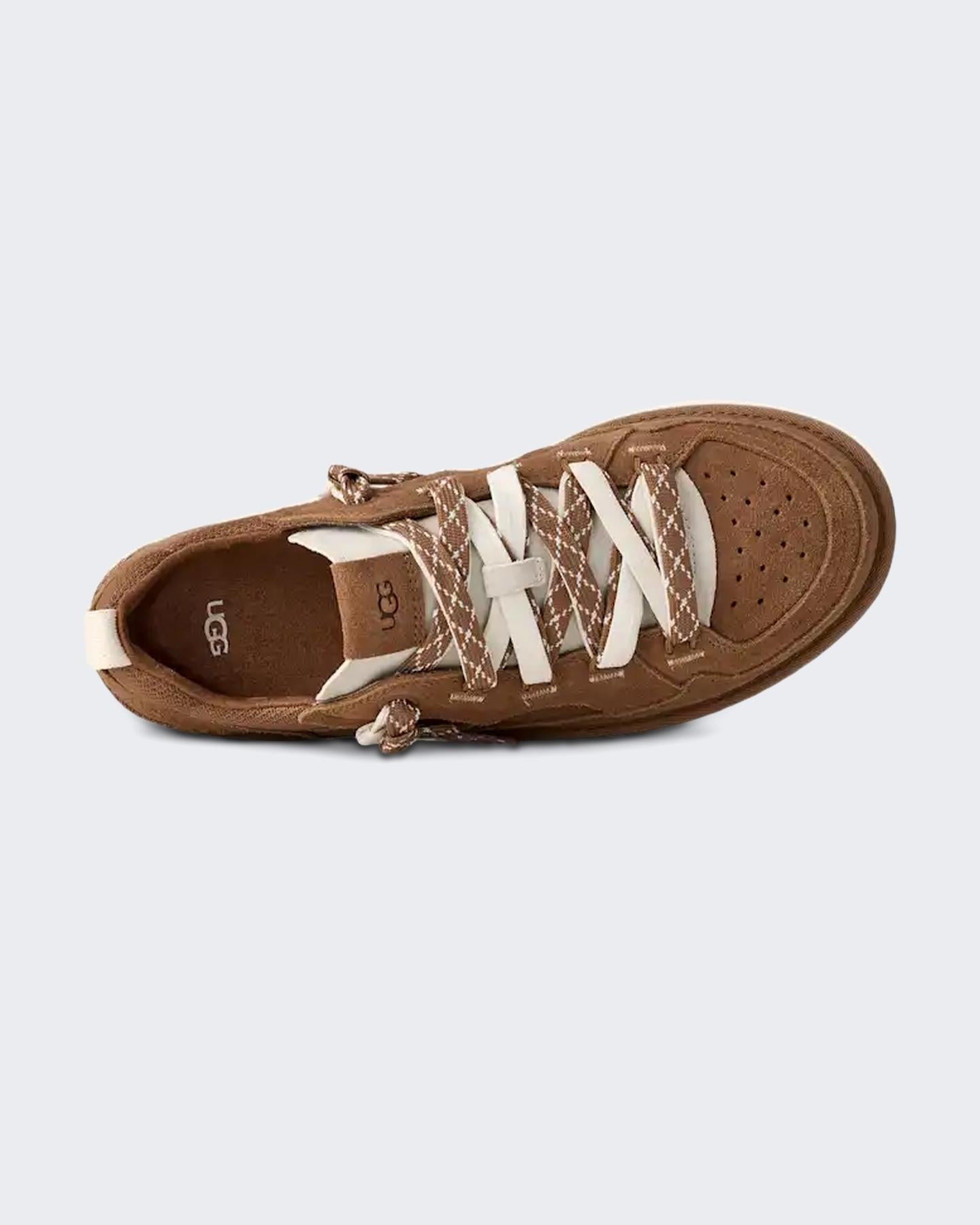 Heren Minimel Sneaker Chestnut