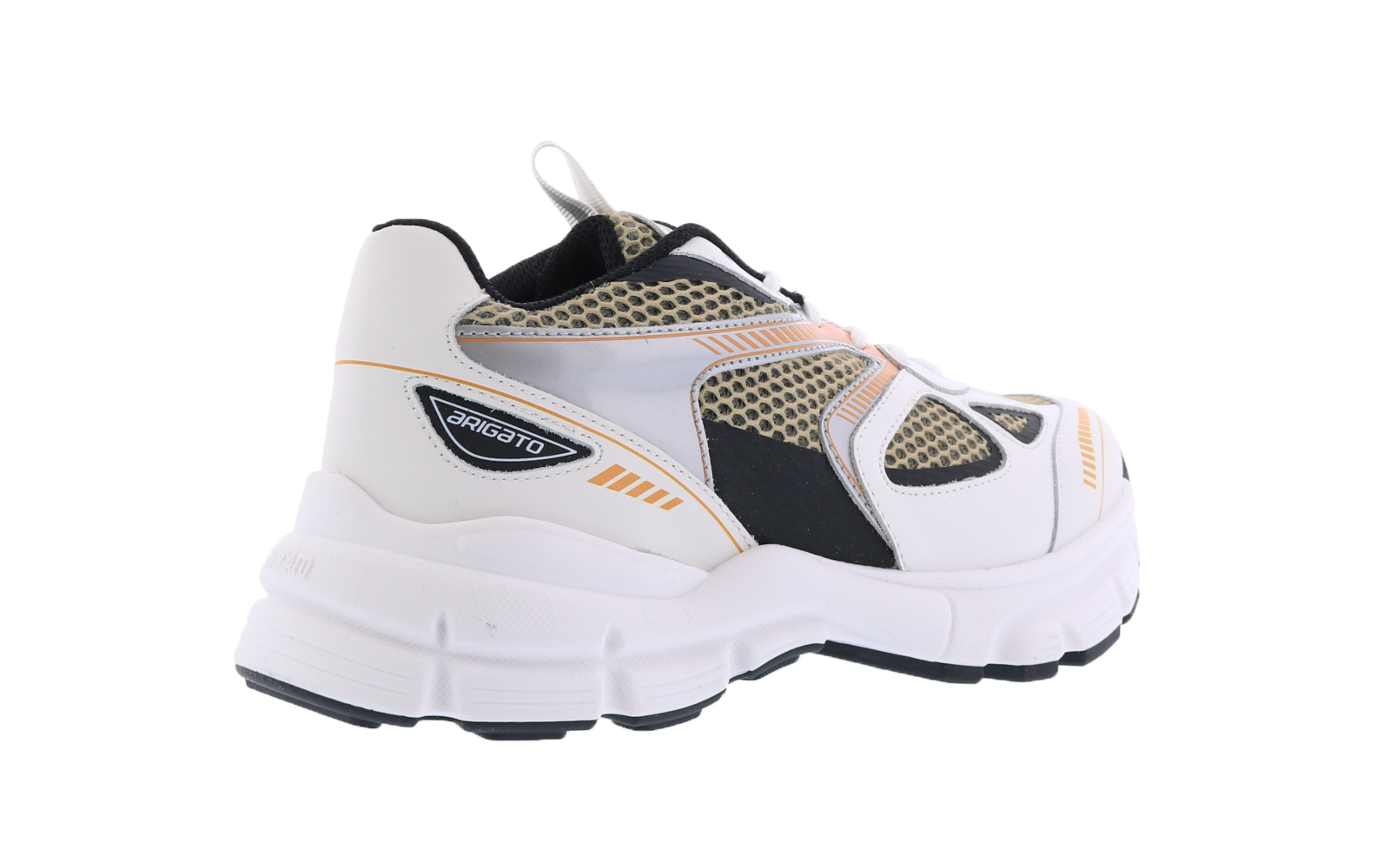 Women Marathon Runner White Amber