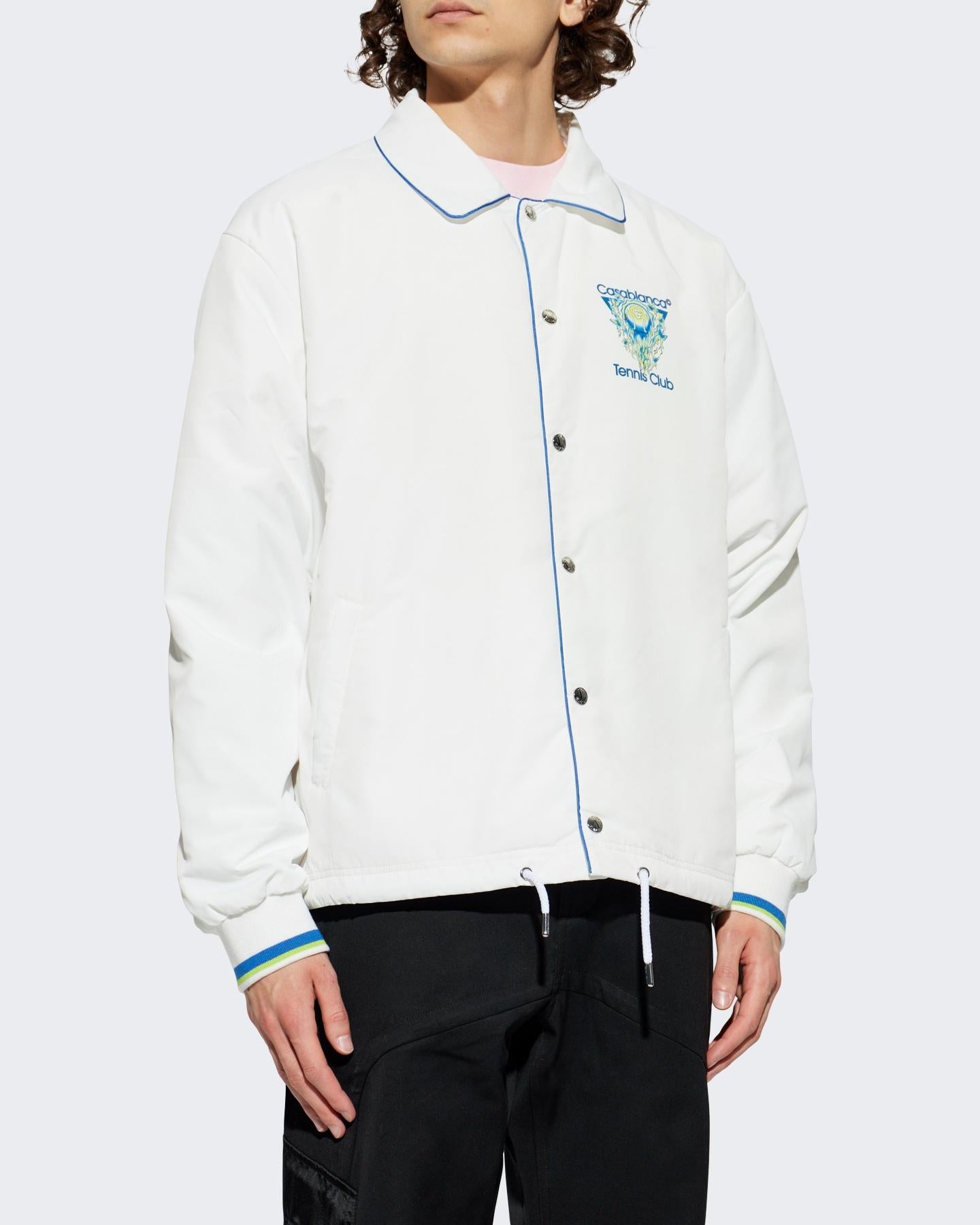 Casablanca Heren Printed Coach Jacket