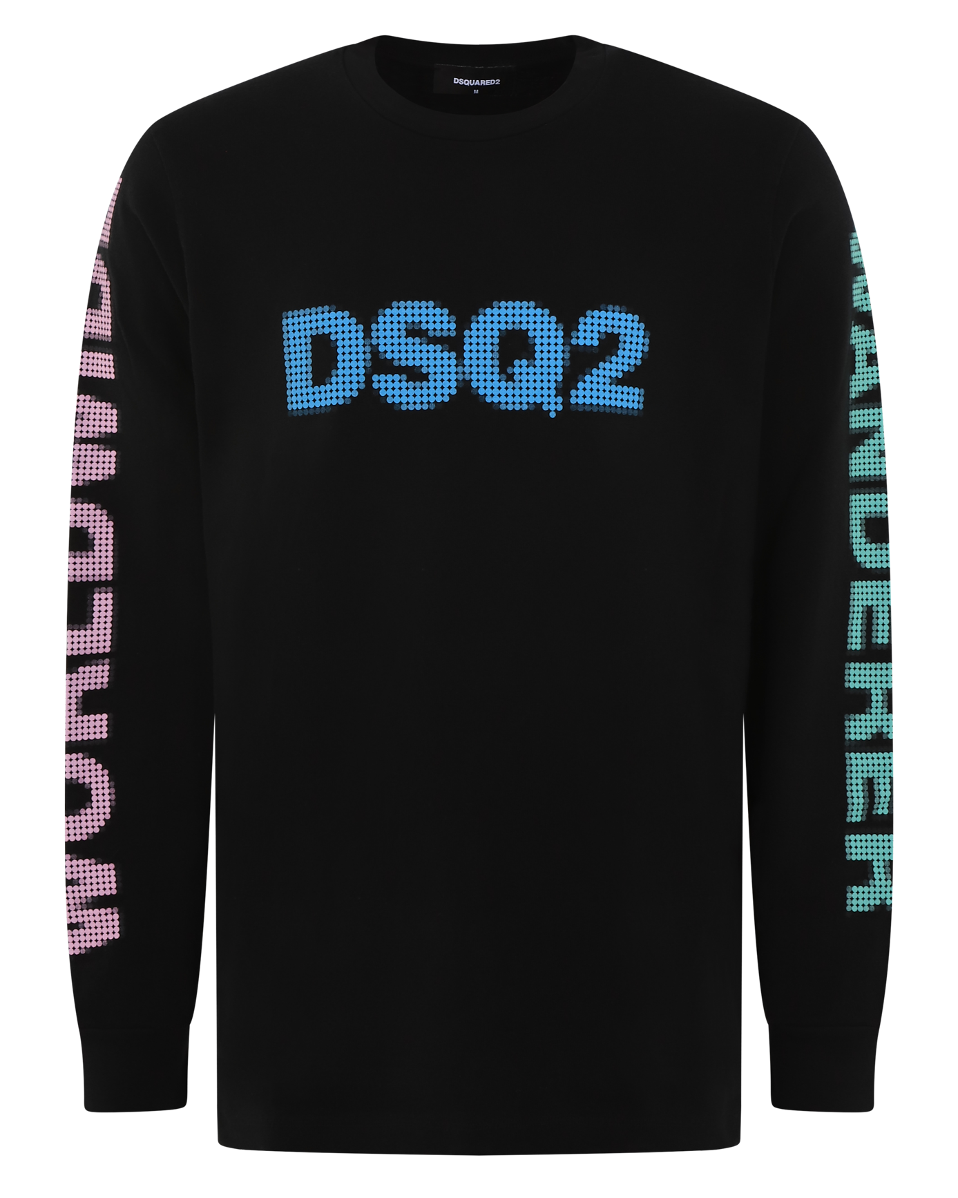 Men DSQ2 Worldwide Longsleeve Black