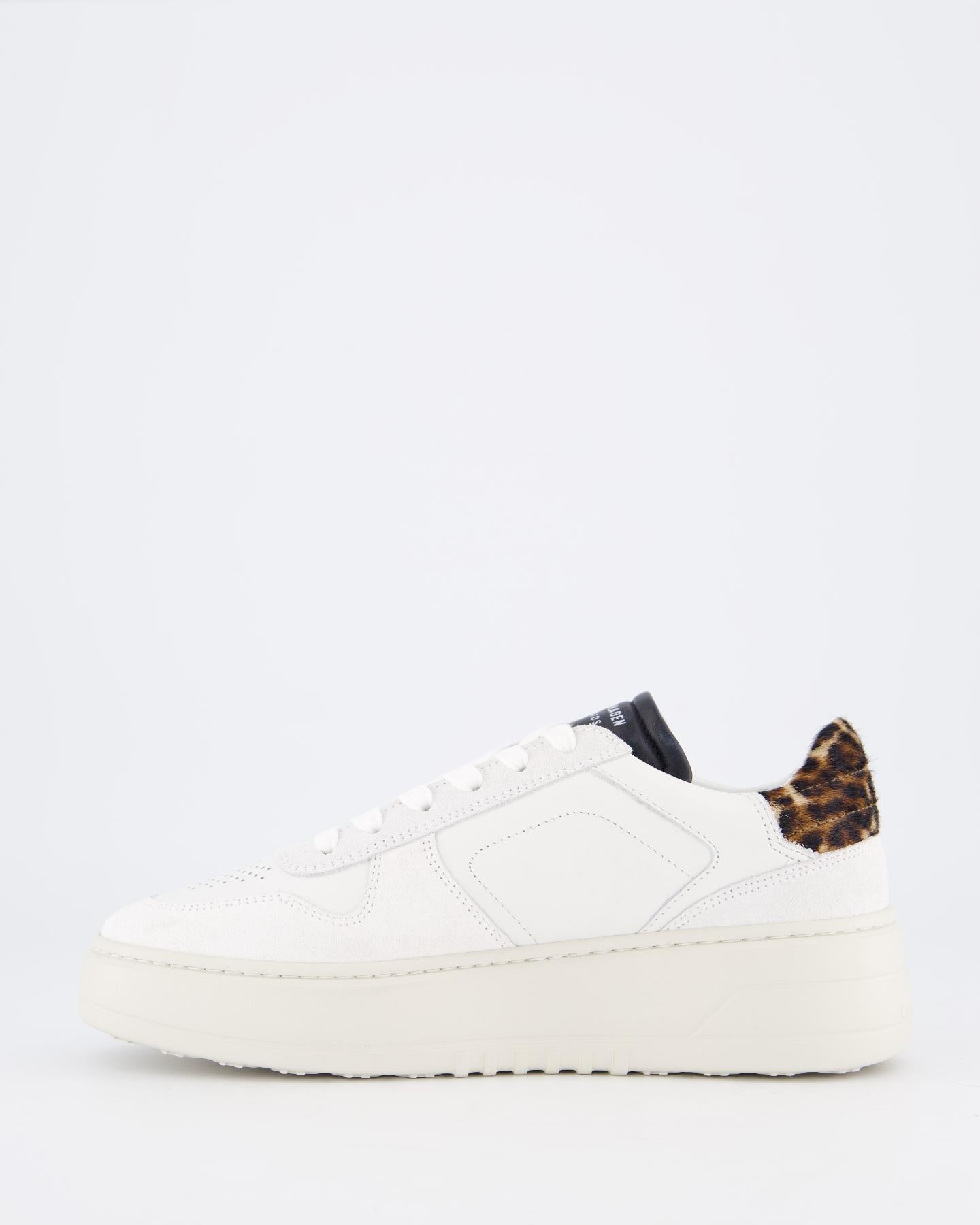 Dames CPH75 Sneaker White/Leopard