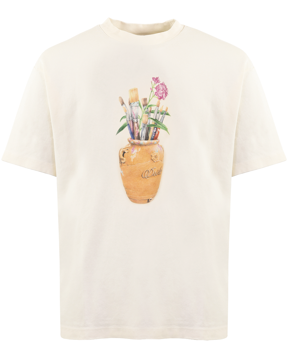 Men Le T-shirt Pinceaux