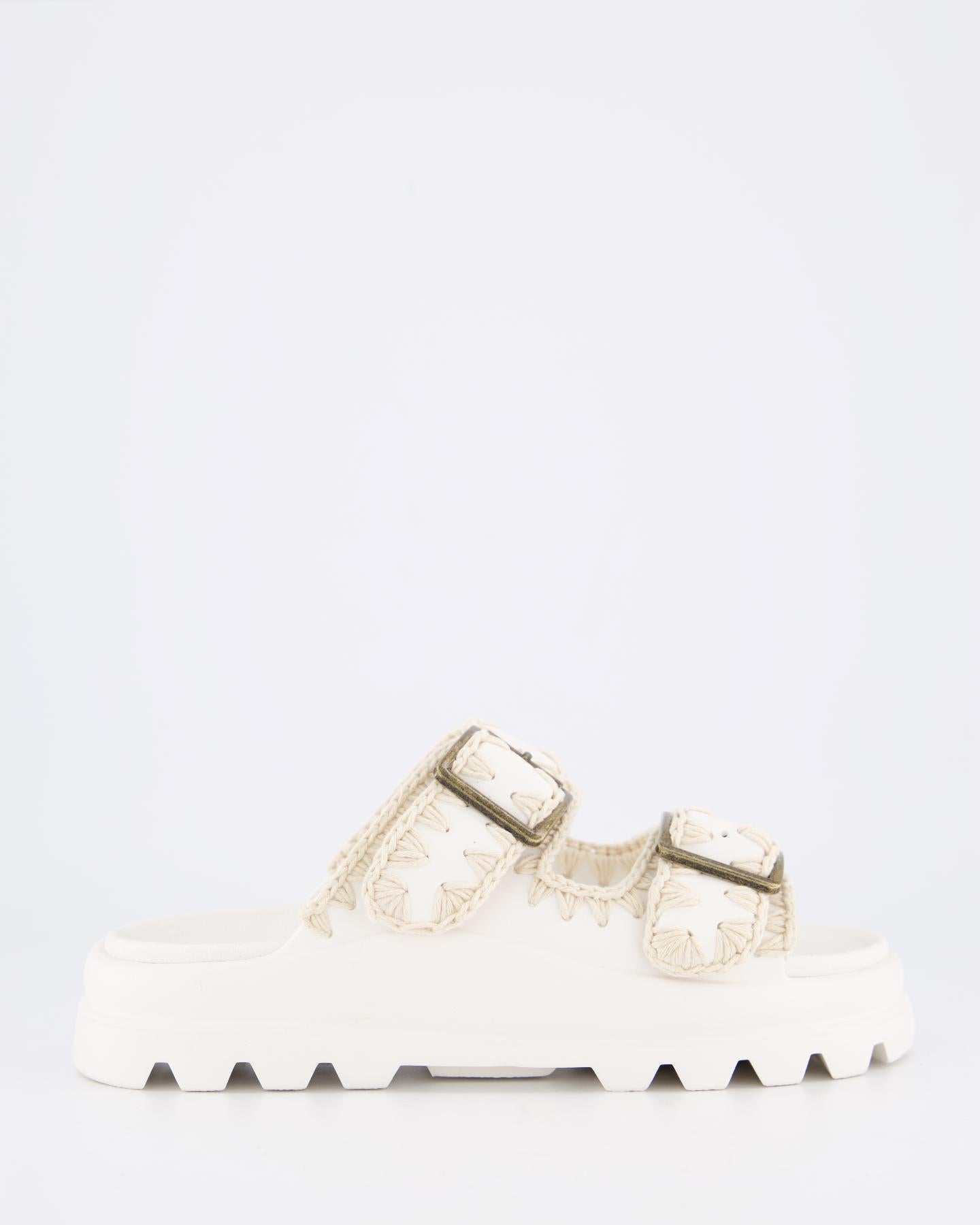Dames Eva One-Piece Slide Two-Buckle
