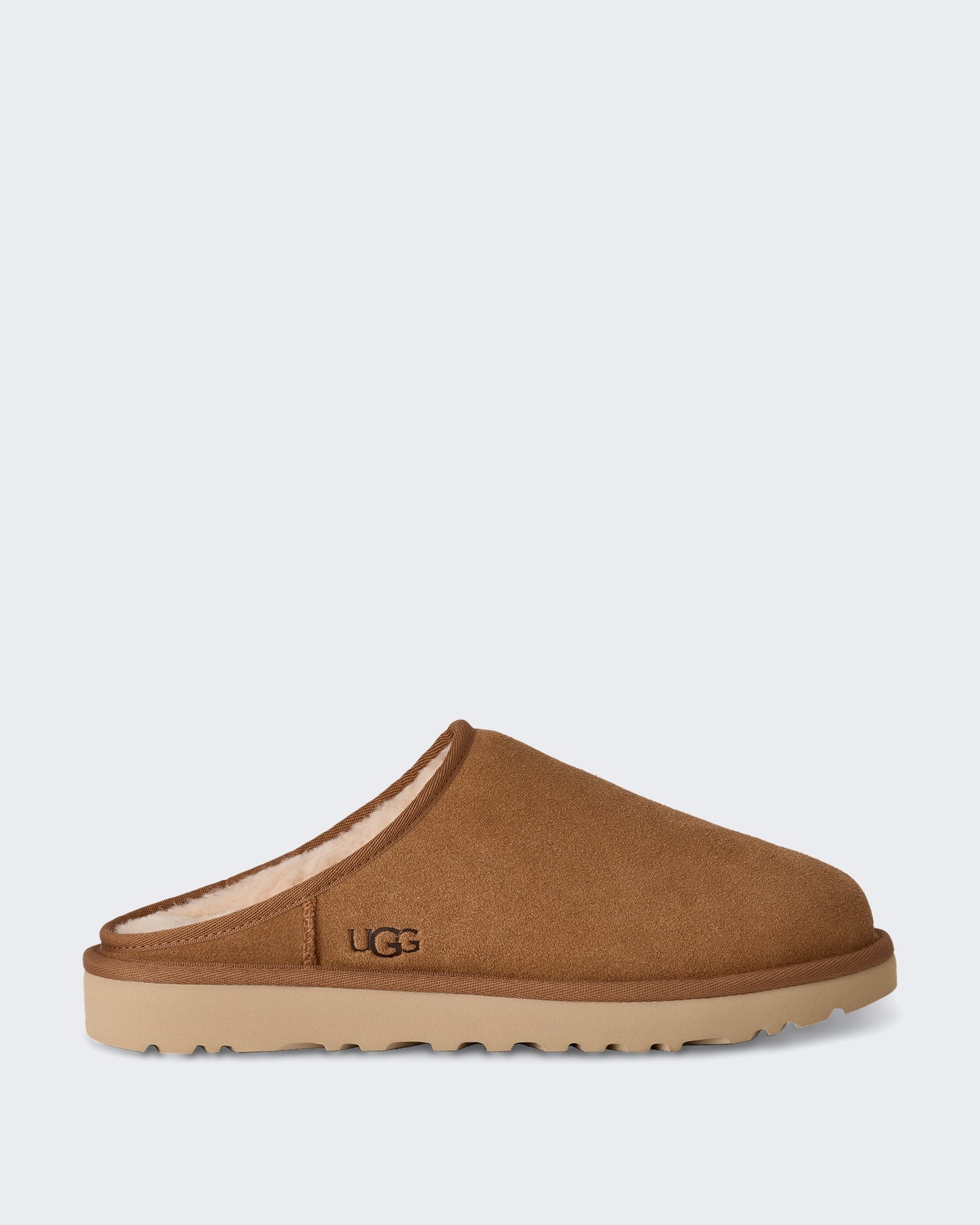 Heren Classic instapper slipper in Beige