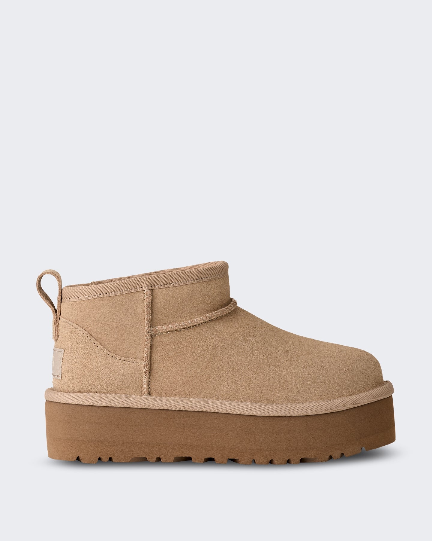 Kids Classic Ultra Mini Platform laars Beige