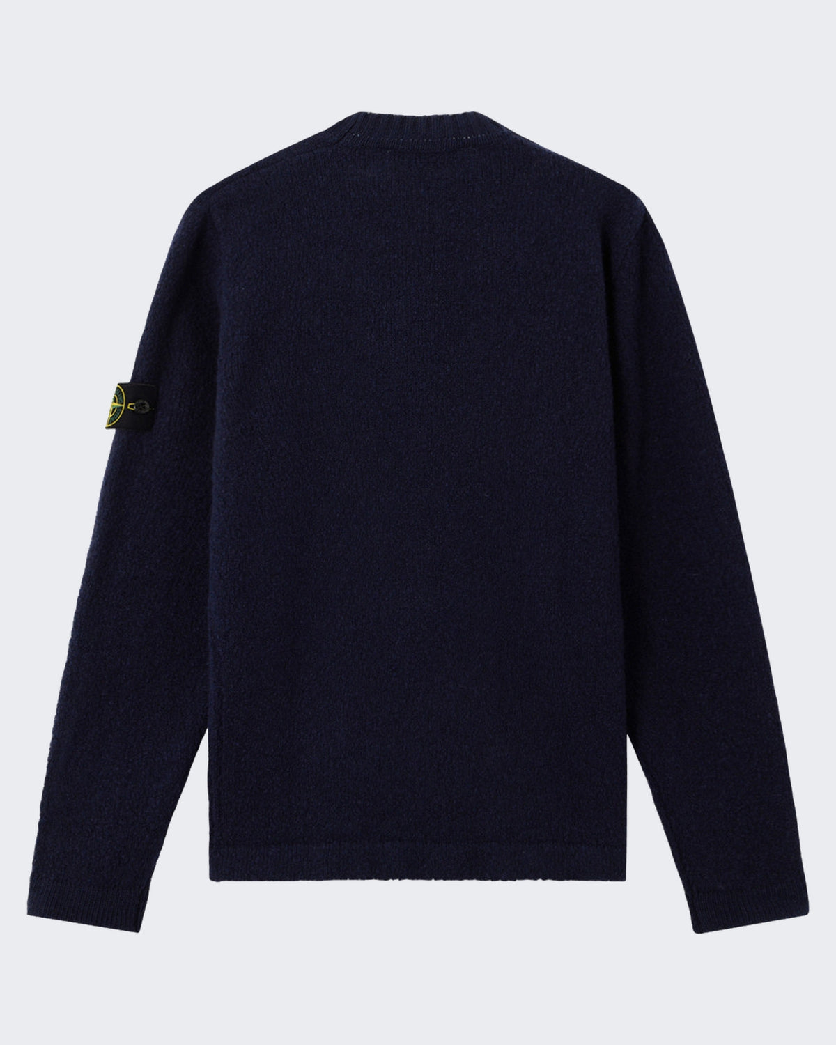 Stone Island Men's Logo patch Sweater Blue