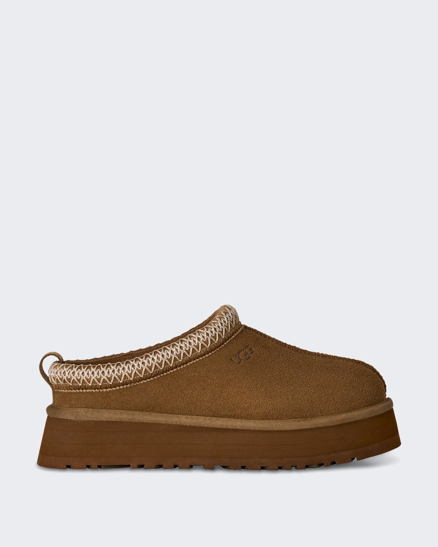 Dames Slipper in licht bronzen tint Metallic Goud