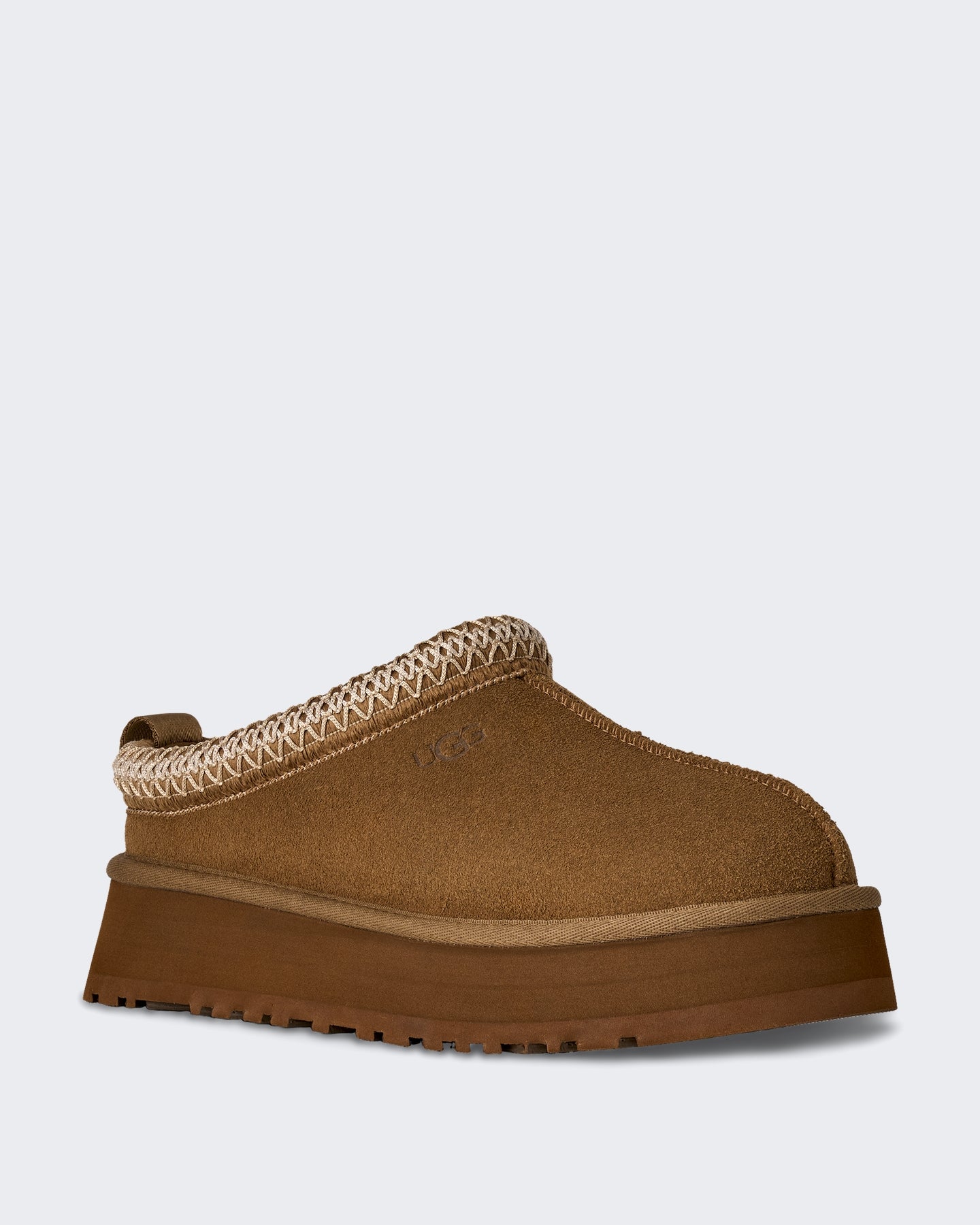 Dames Slipper in licht bronzen tint Metallic Goud