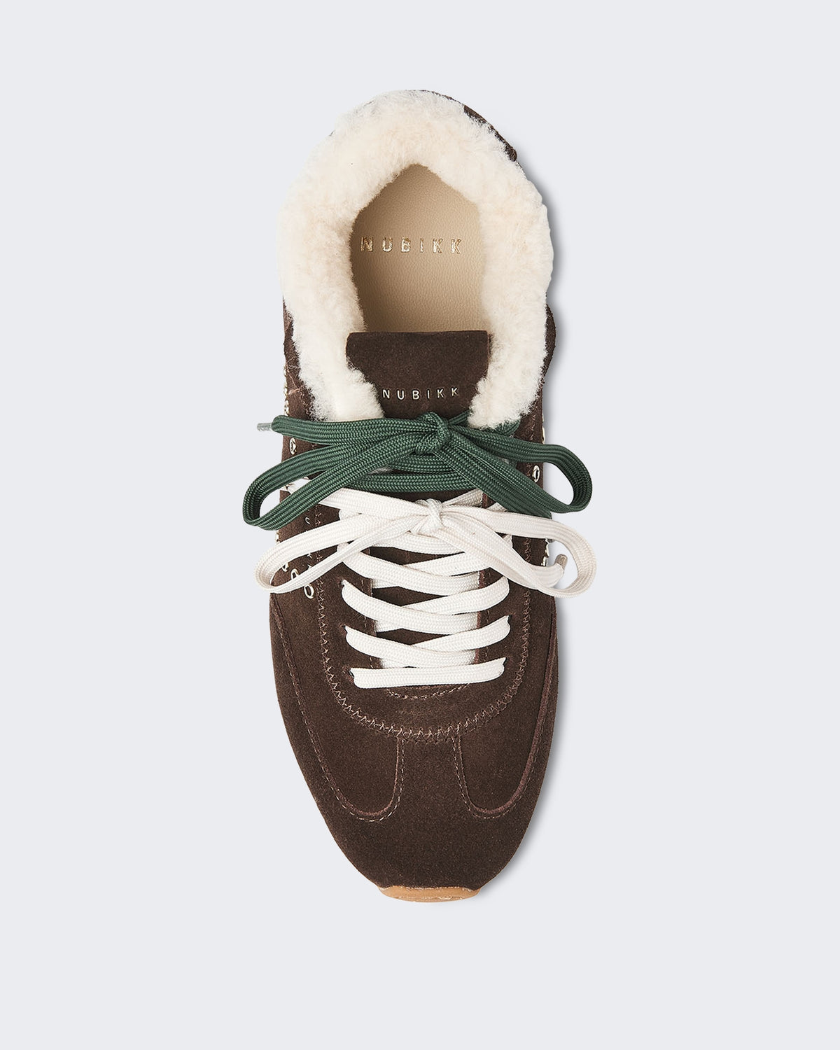 Women's Billy Lou Fur II damessneakers Brown
