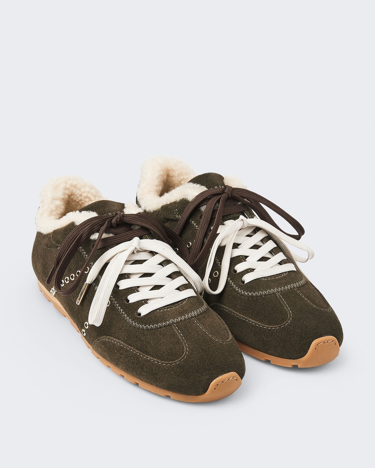 Women's Billy Lou Fur II damessneakers Green