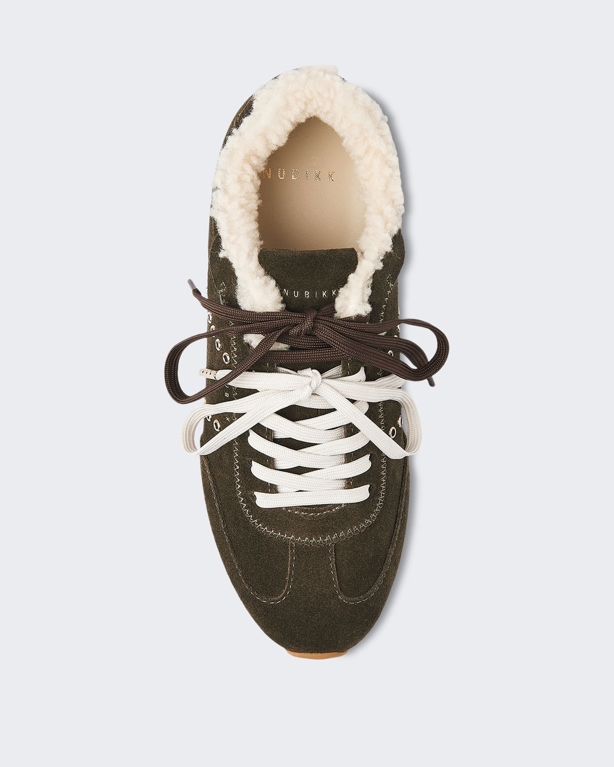 Women's Billy Lou Fur II damessneakers Green