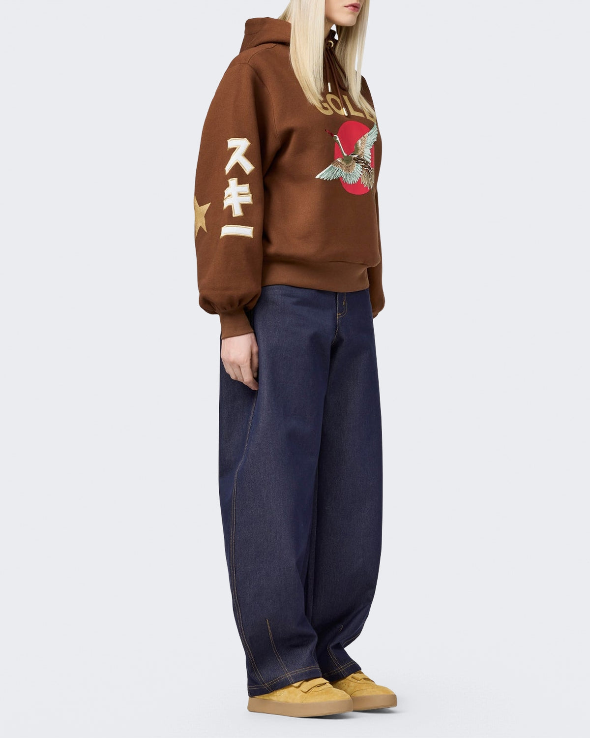 Women's Hoodie met capuchon deep mocha Brown