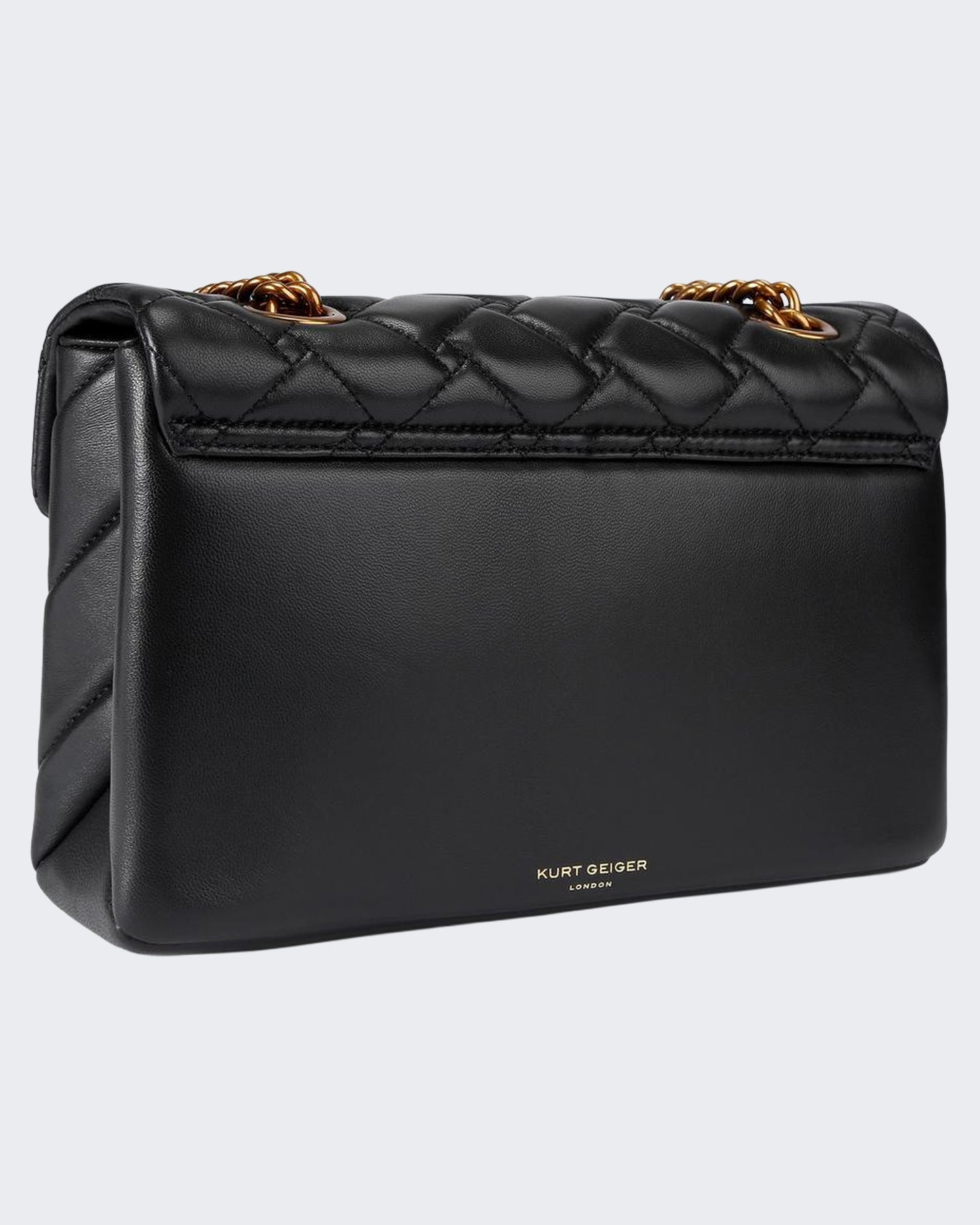 Dames Kensington X tas van leer Zwart
