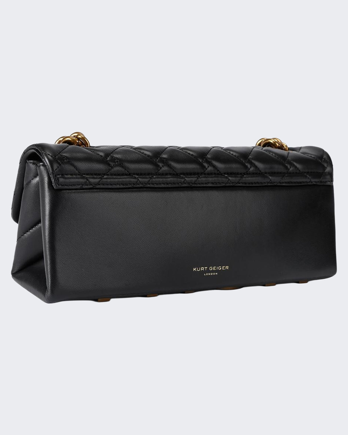 Women's 690-Kensington East West Kurt-Black-Leather Black
