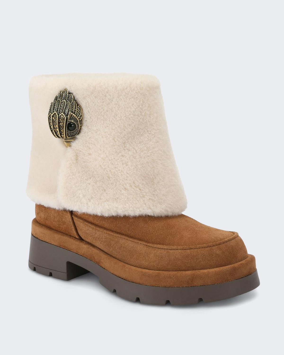 Women's 225-Blighty Cozy Ankle Boot-Brown Comb-Suede/Other 36