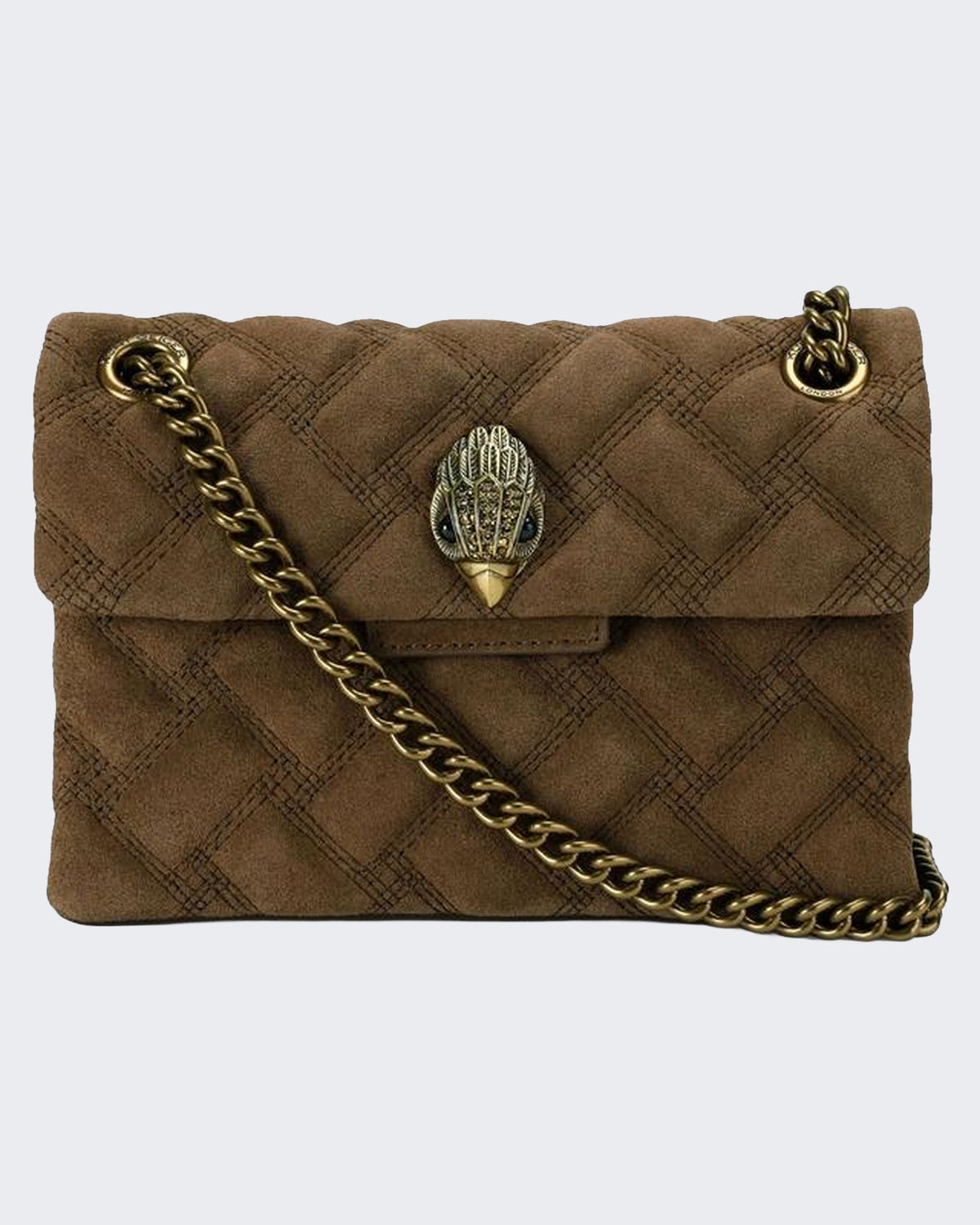 Women's 690-Leather Mini Kensington-Brown-Suede/Leather Brown