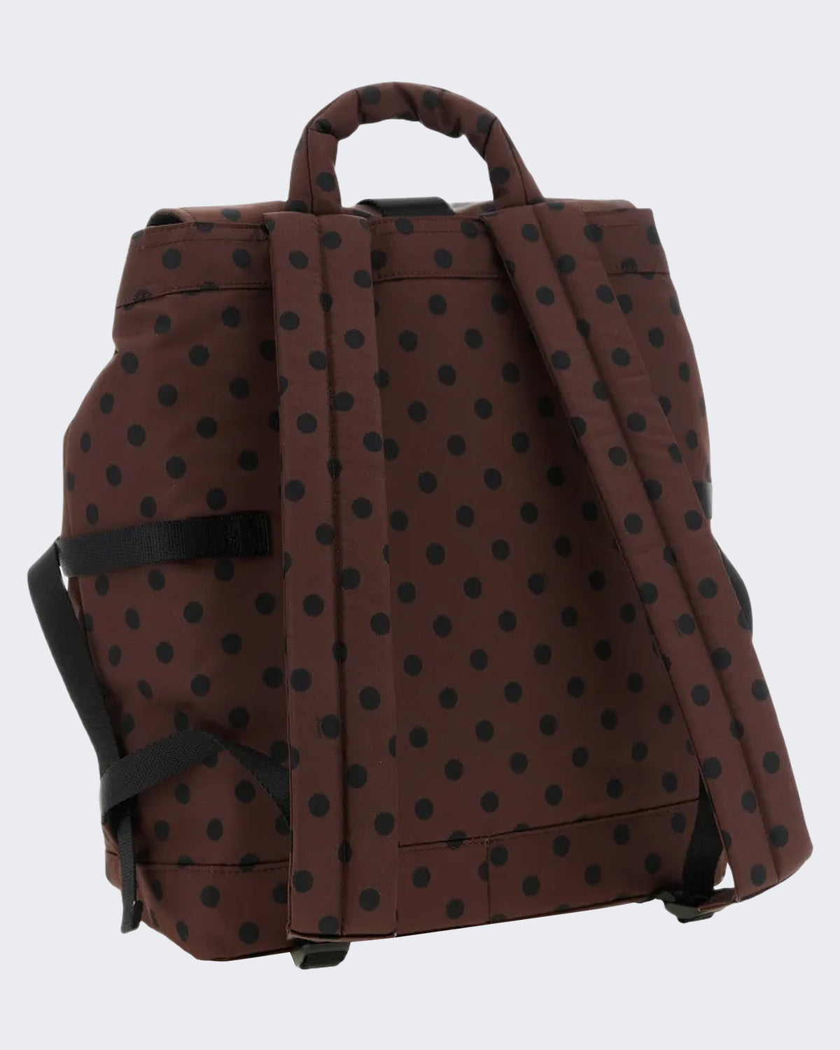 Women's Re-Tech nylon rugzak met print Brown