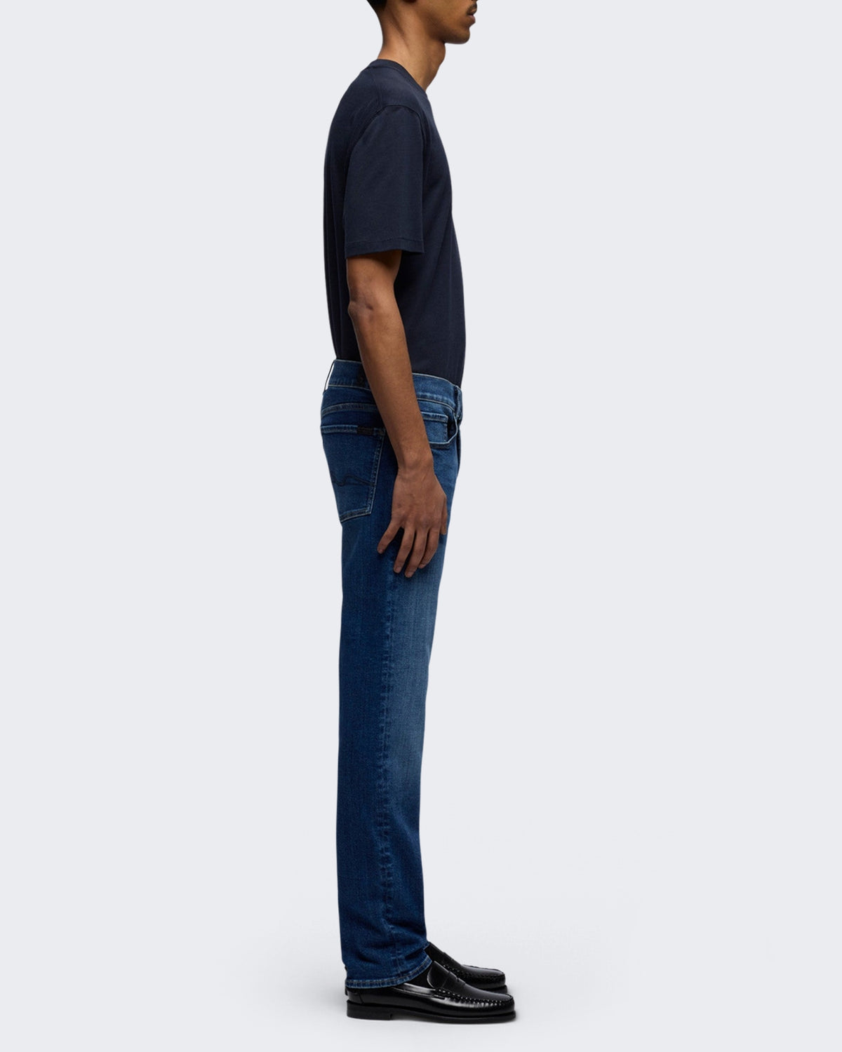 7 For All Mankind Heren Slimmy Signal jeans Blauw - foto 5