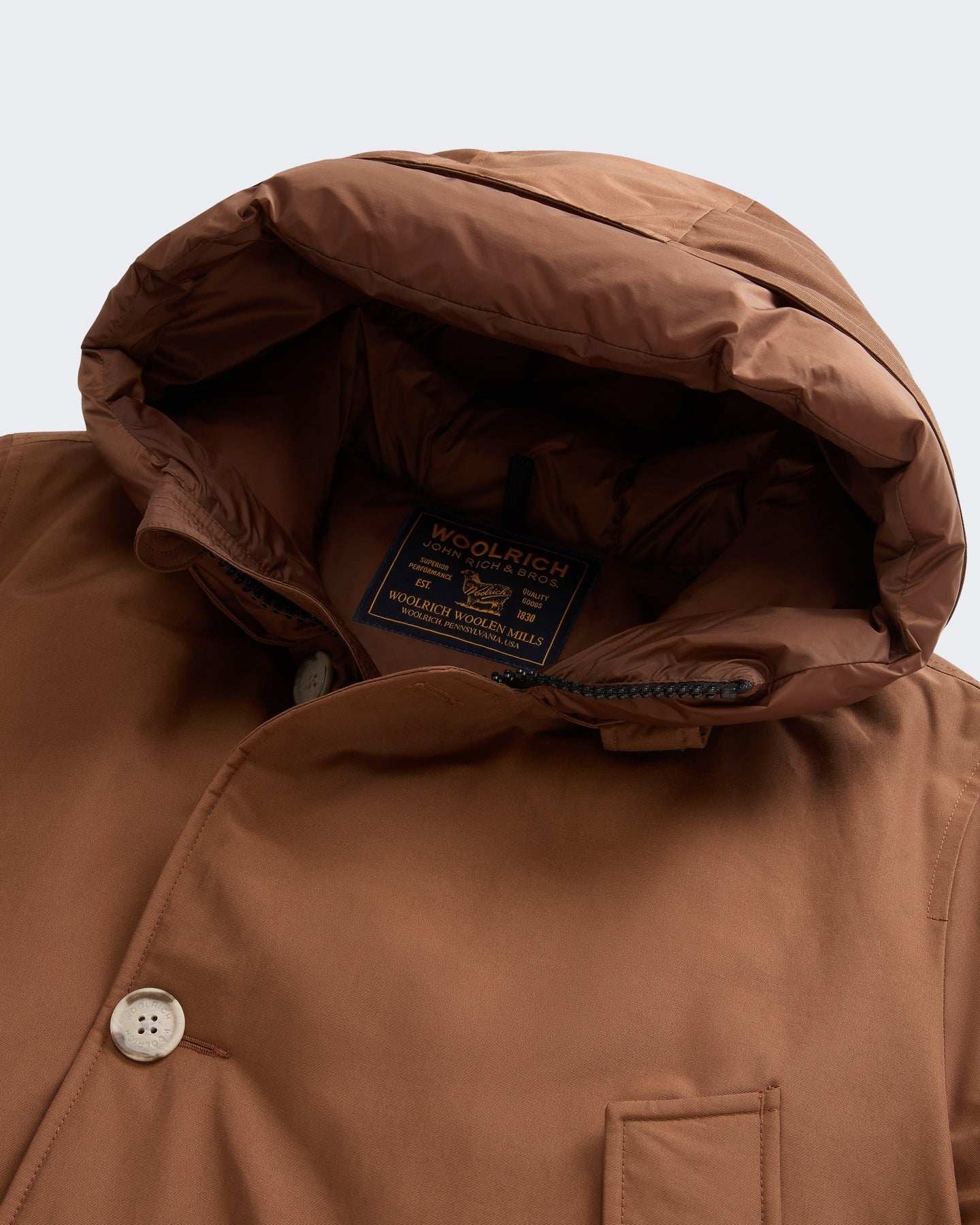 Heren Arctic winterparka Bruin