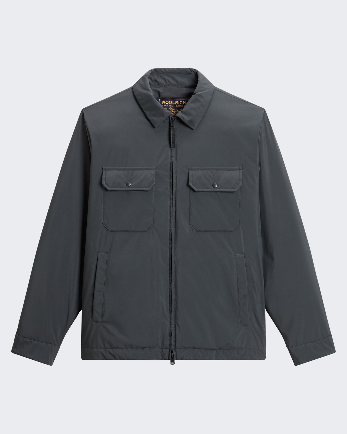 Men's Cloud overshirt met opzakken Grey