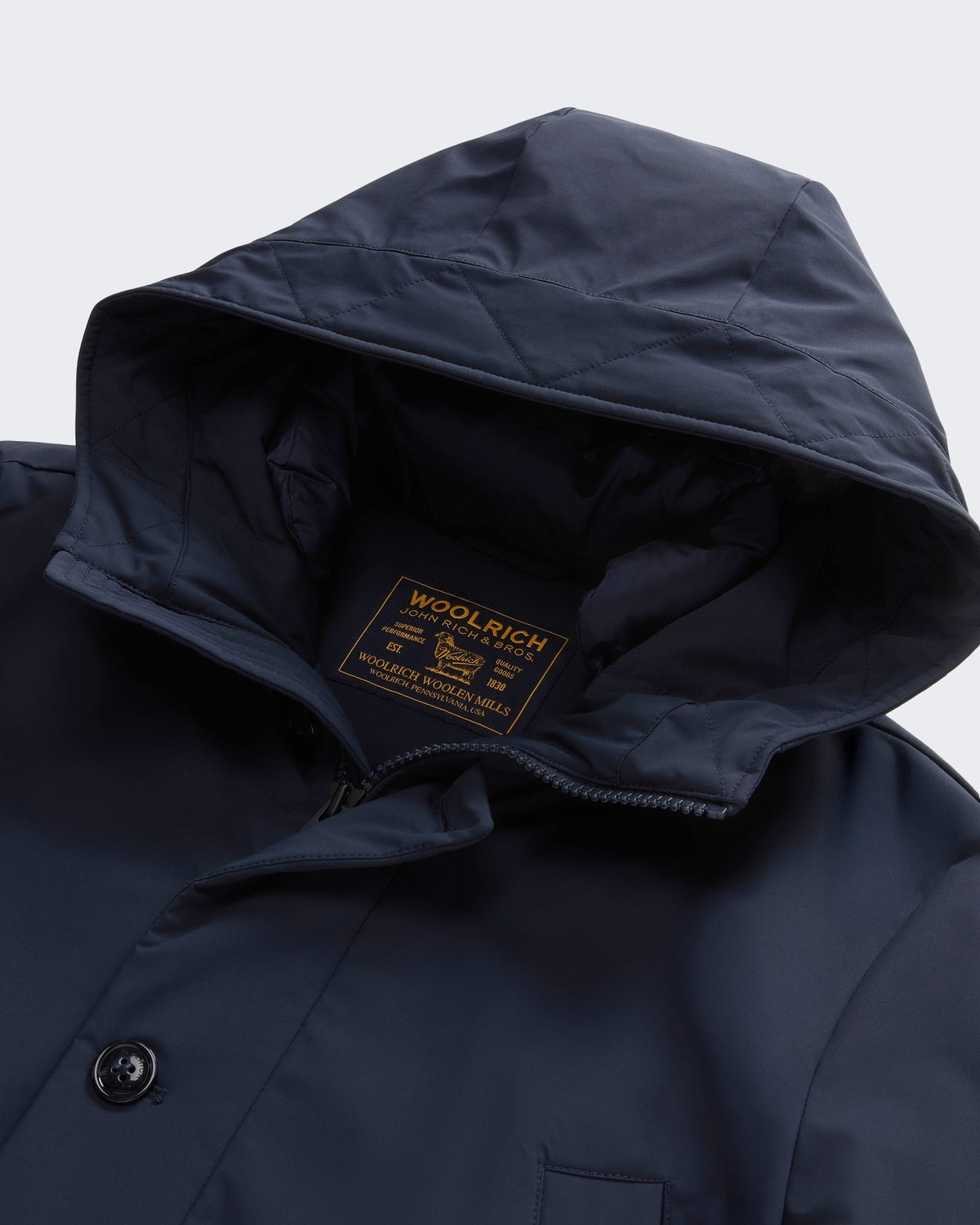 Men's Stretch parka Blue