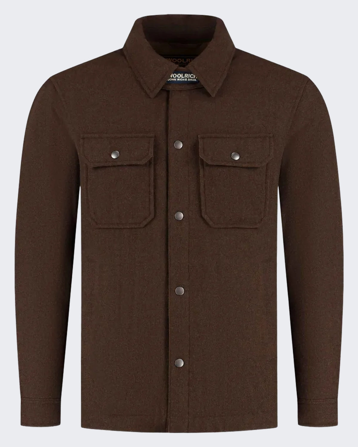 Men's Wool Alaskan shirt jacket Brown