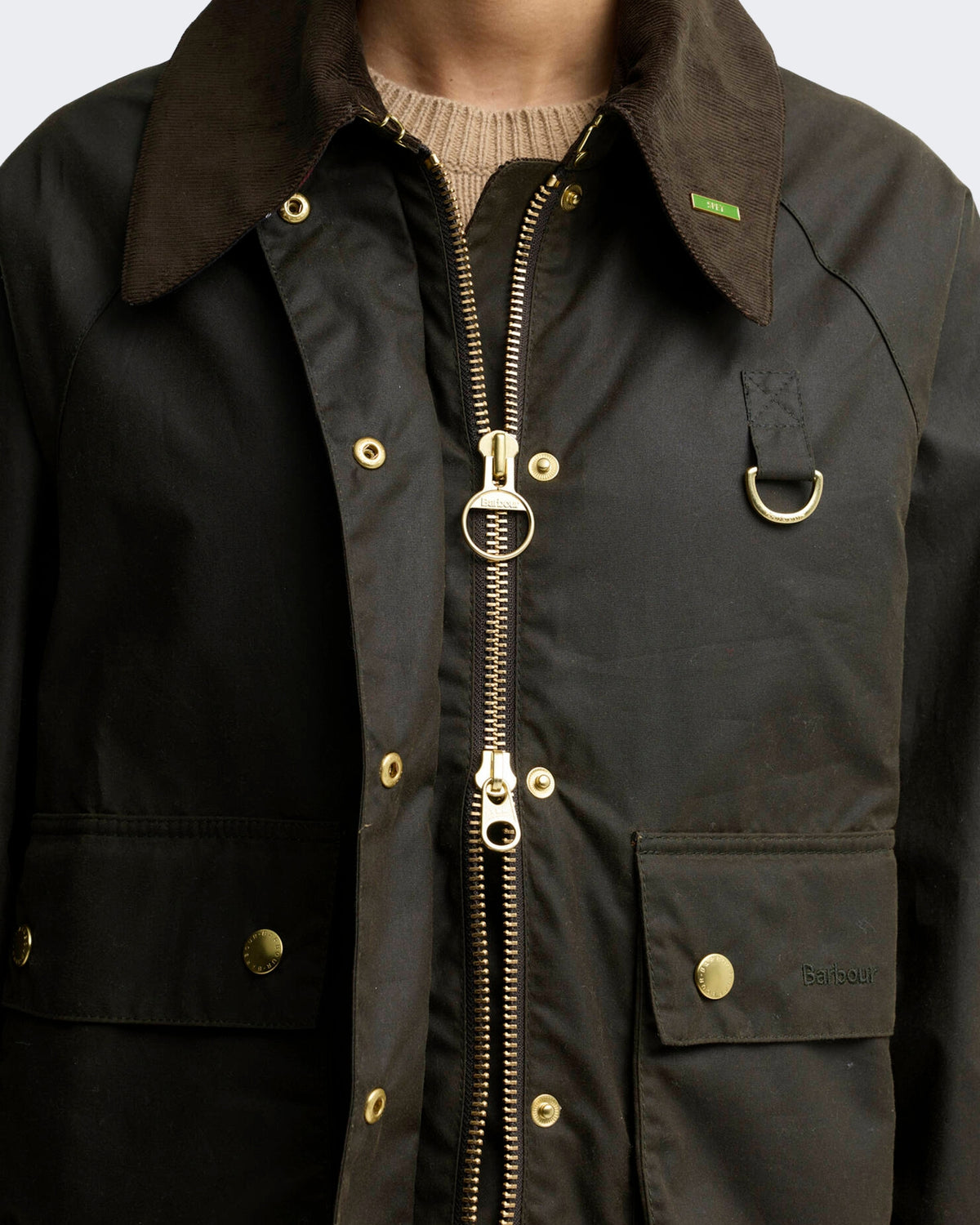 Dames Modern Spey waxjas Groen