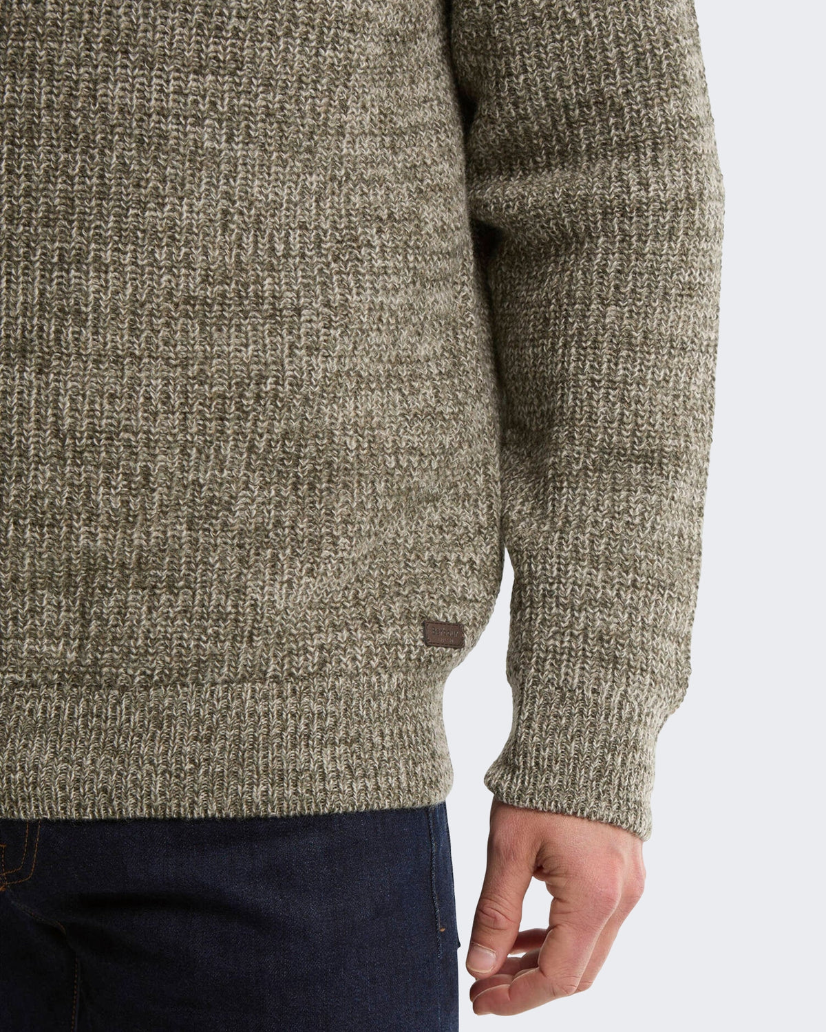 Men's Horseford Jumper met ronde hals Green