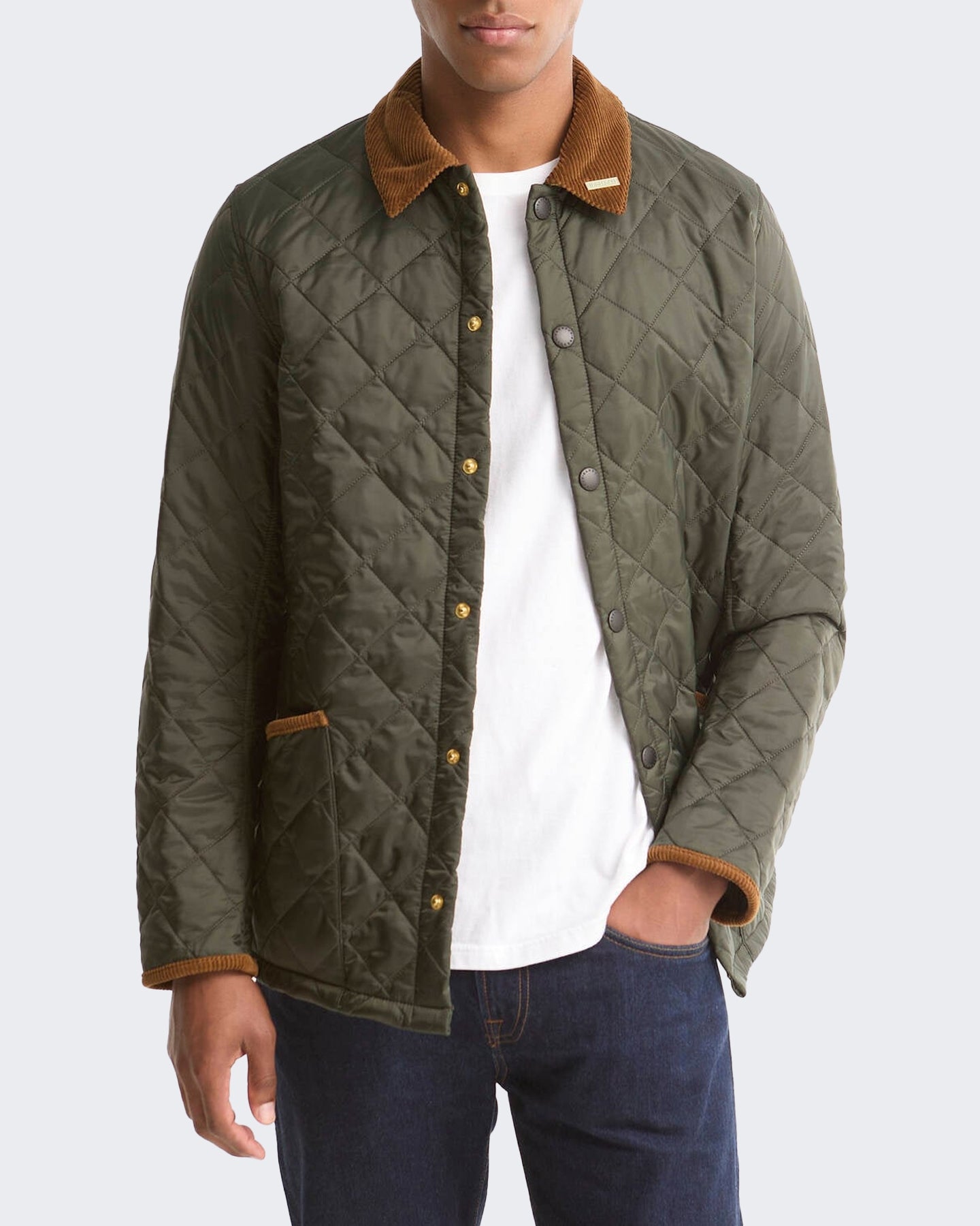 Men's Heritage Liddesdale gewatteerde Green
