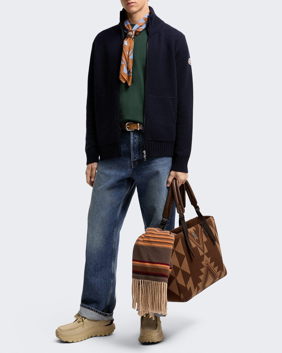Men's Cardigan van Blue