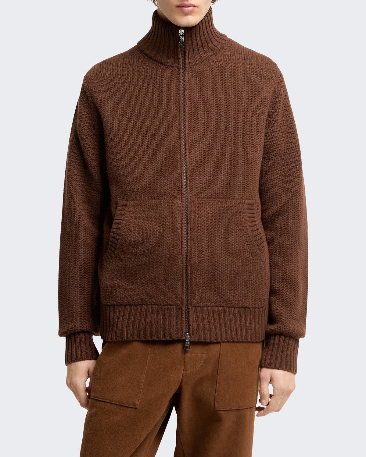 Men's Cardigan van Beige