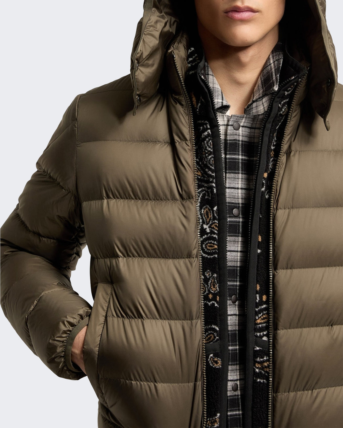 Men's Ravenlock gewatteerde Green