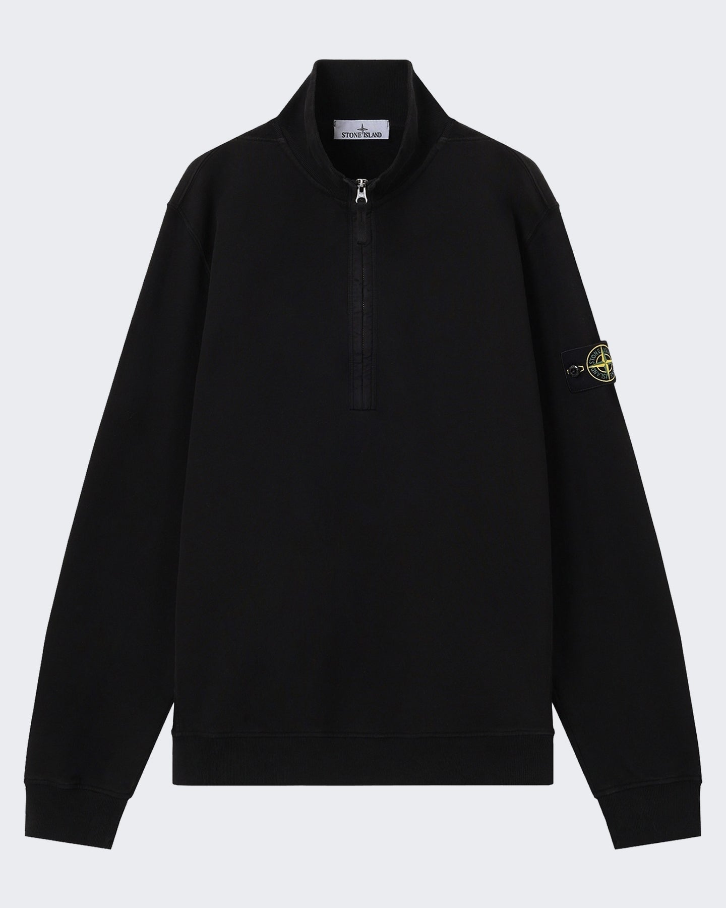 Heren Polo met lange mouwen Zwart