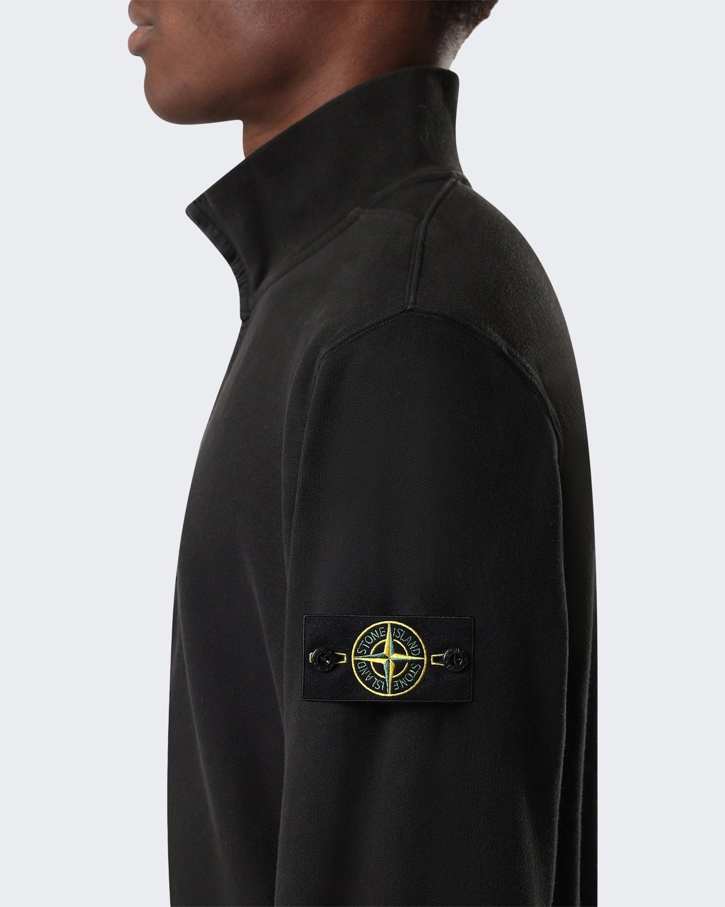 Heren Polo met lange mouwen Zwart