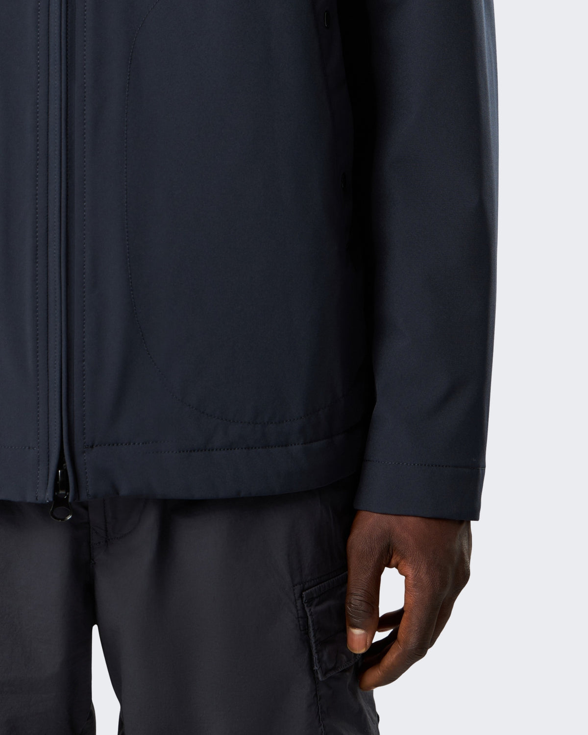 Men's Korte parka Blue