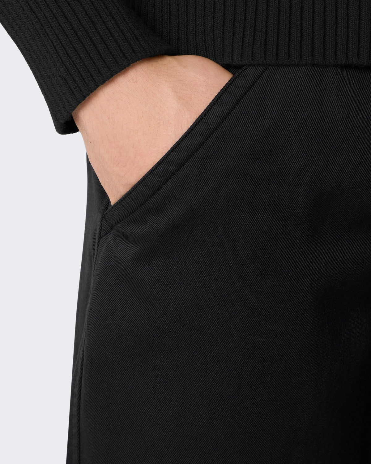 Men's Trousers in Black