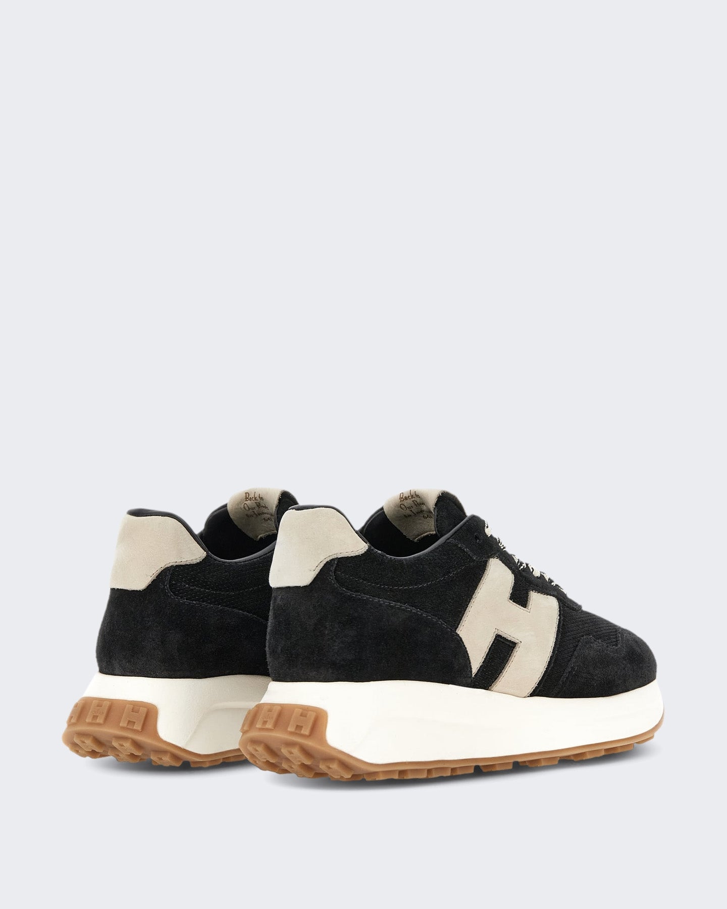 Dames Sneaker - H641 Allacciato H Patch-Brown Bruin