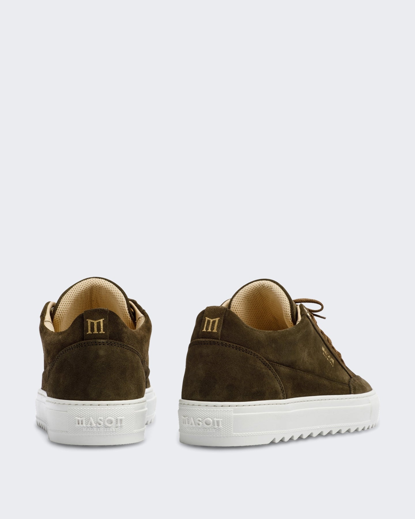 Men's Tia Corporativo Leather Sneaker in Dark Green
